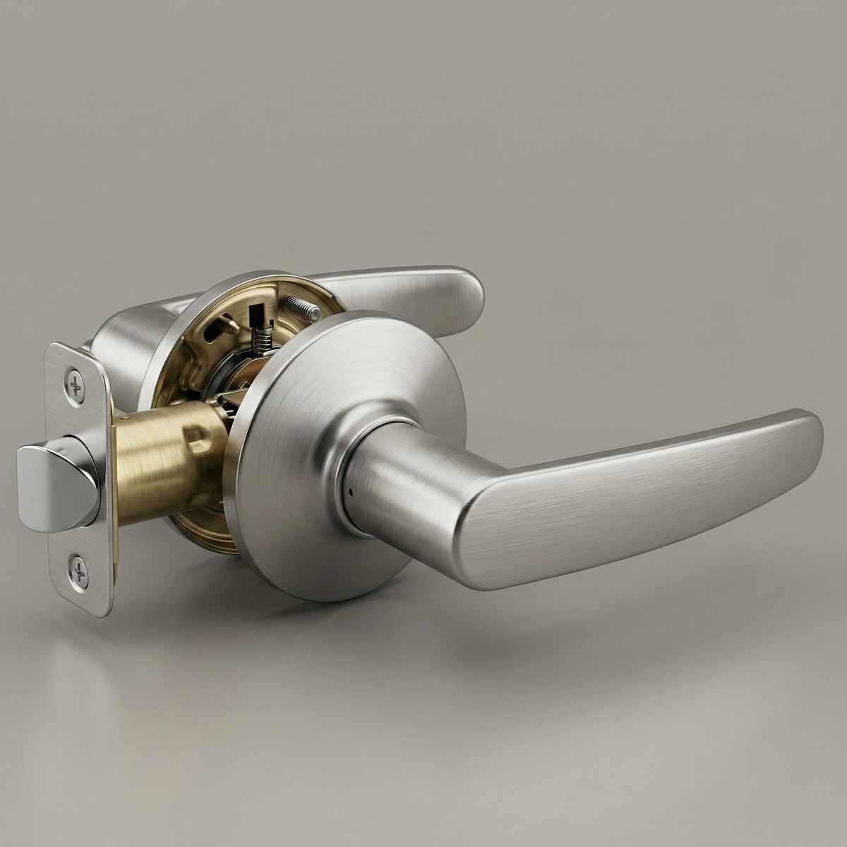 Vellum Hardware AeroCurve Door Lever — Keyed, Privacy, Passage & Dummy Functions