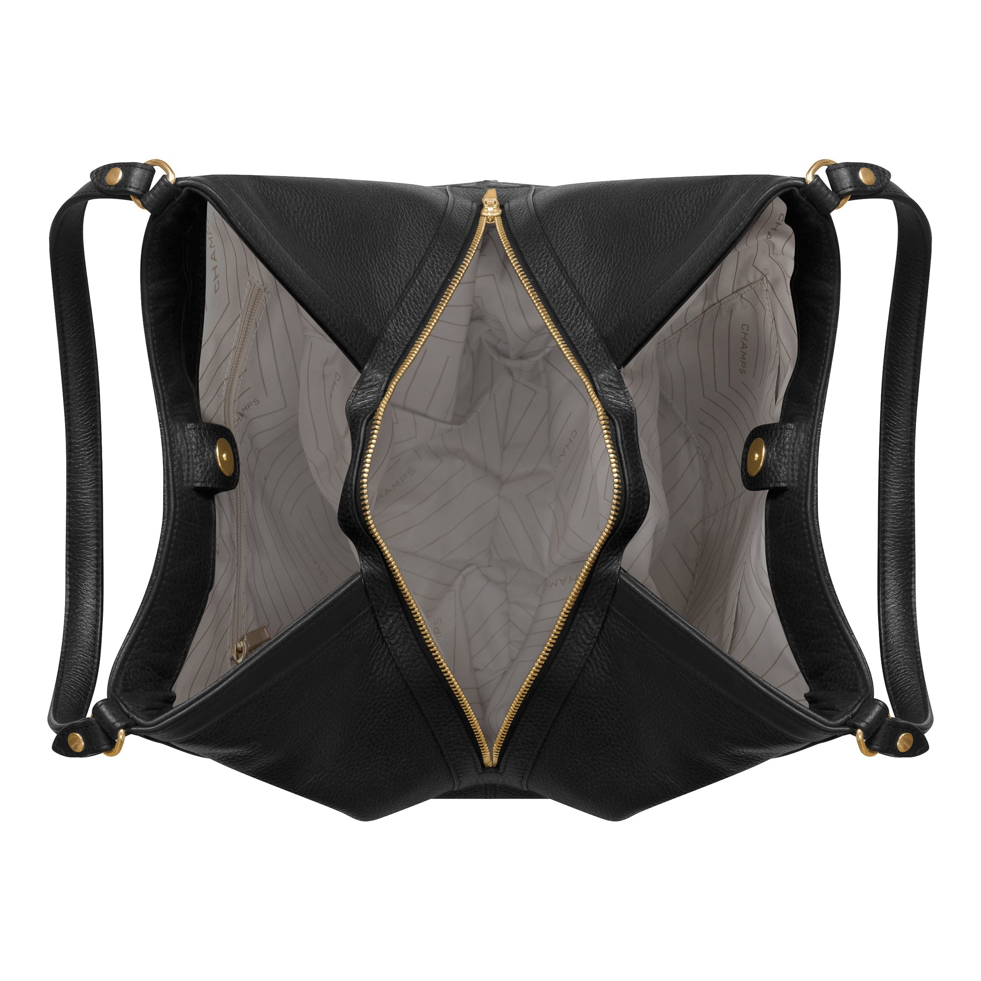 Gala / Leather Hobo Bag 