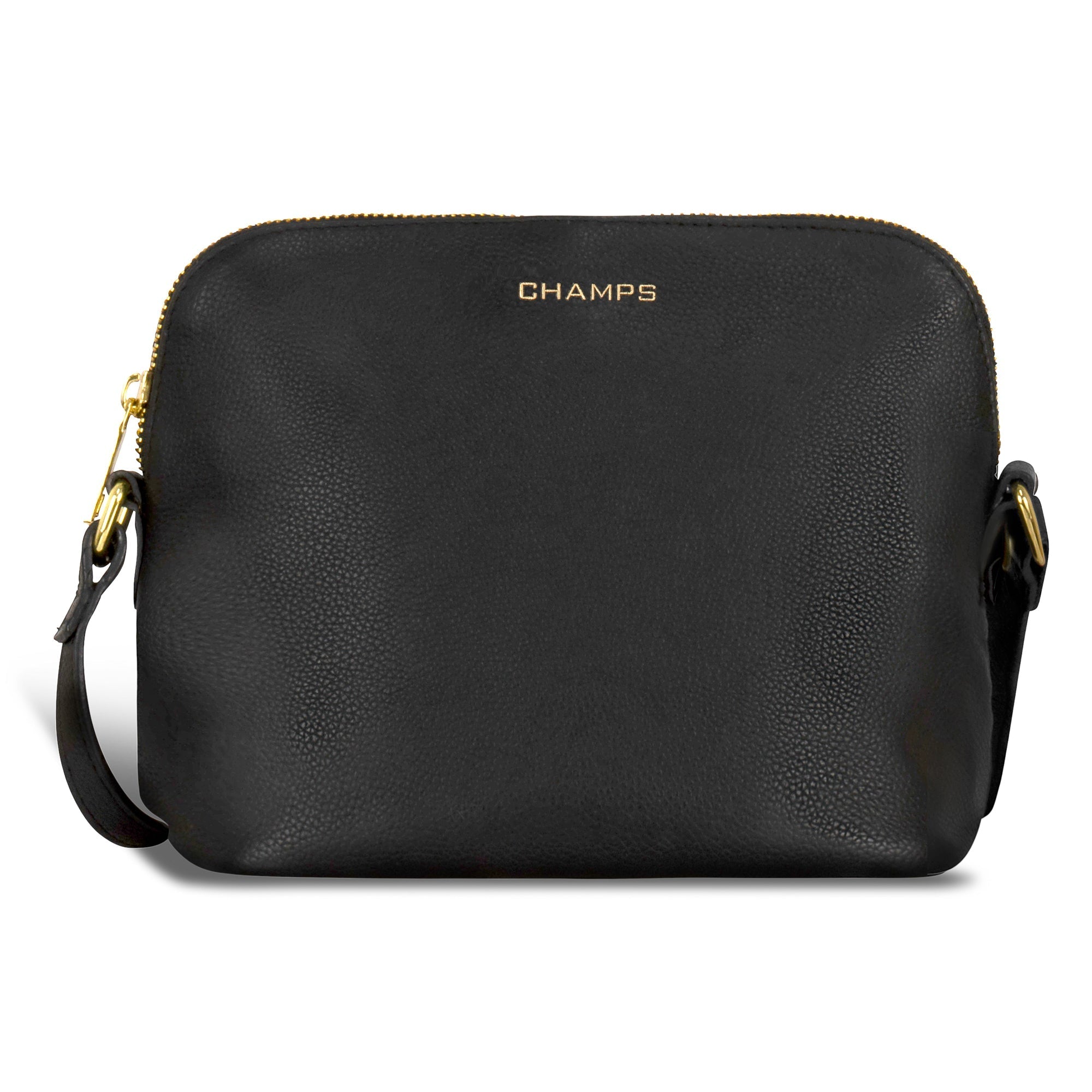 Gala / Leather Top-Zip Shoulder Bag 
