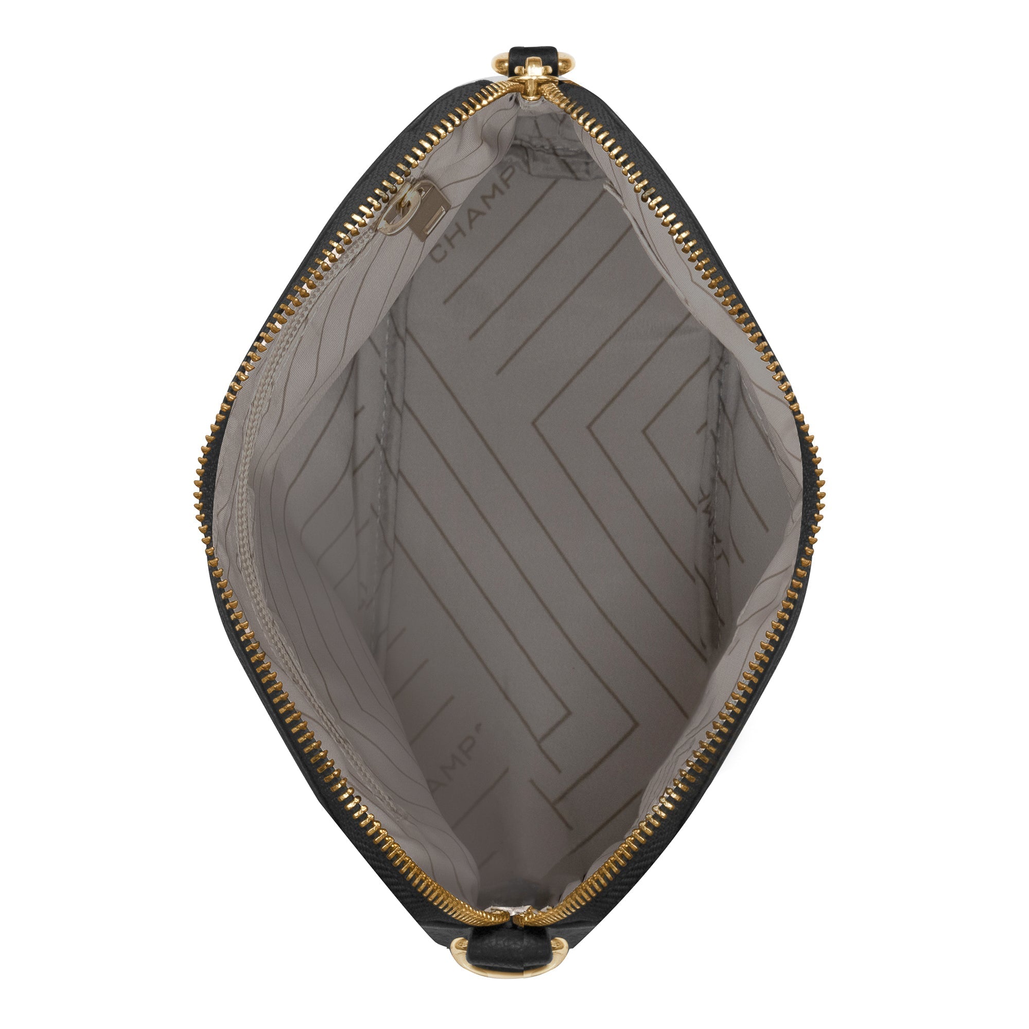 Gala / Leather Top-Zip Shoulder Bag 