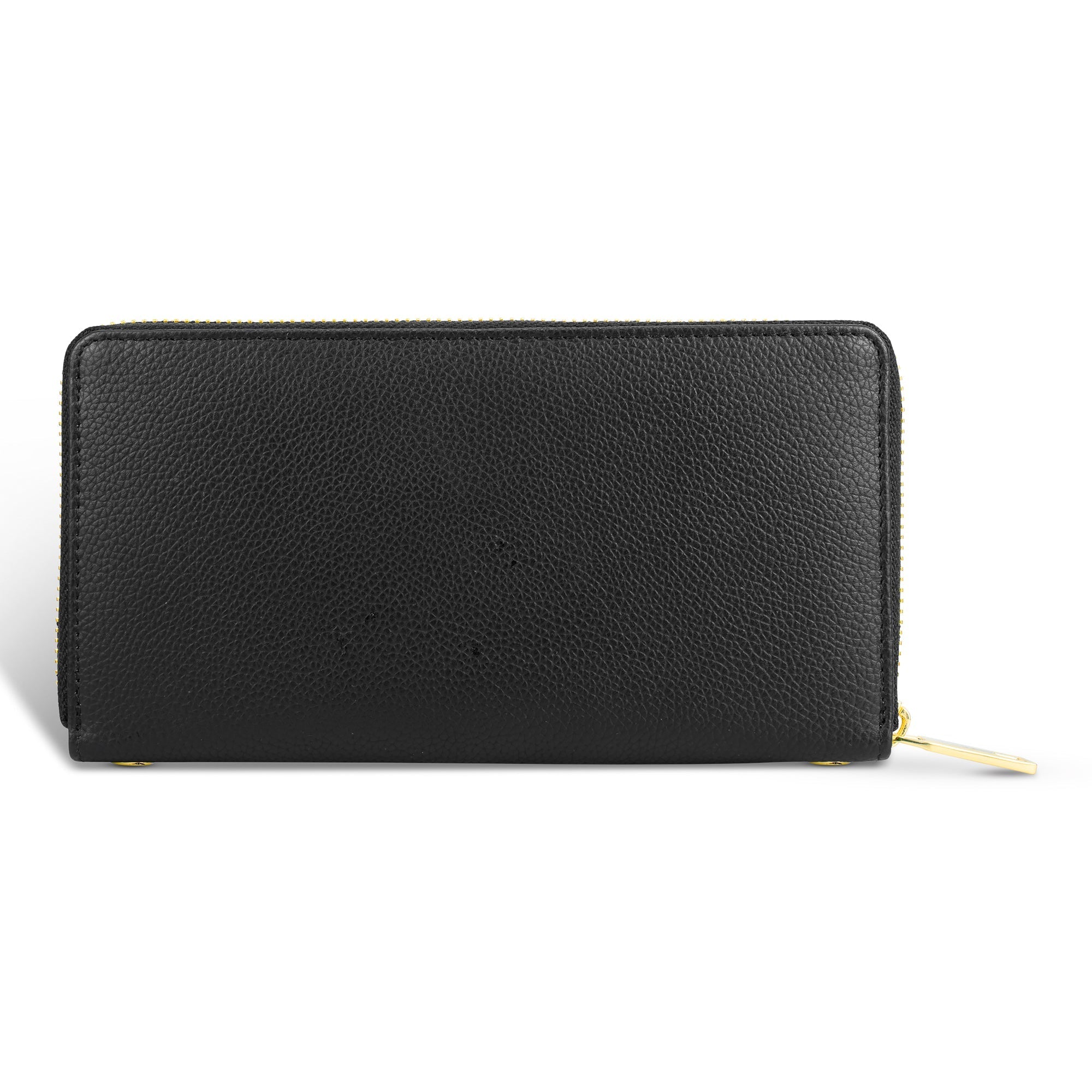 Gala / Leather Zip-Clutch Wallet 