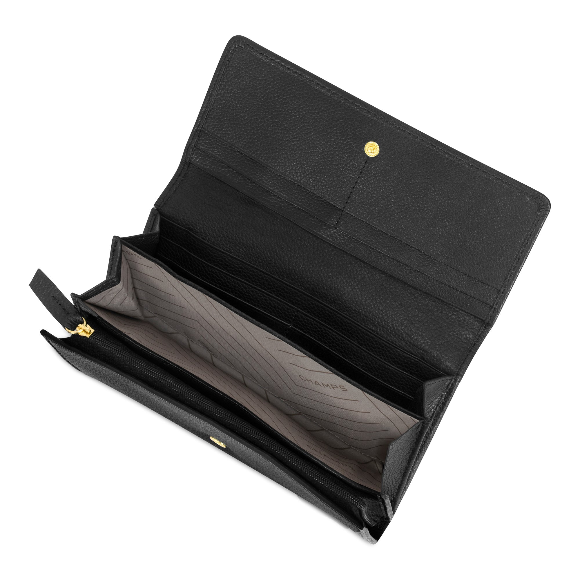 Gala / Leather Flap-Clutch Wallet 