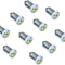 LED Bayonet Arcade Pinball Machine Bulbs – BA9S #1893 #44 #47 #756 #1847, 6.3V (10-Pack)
