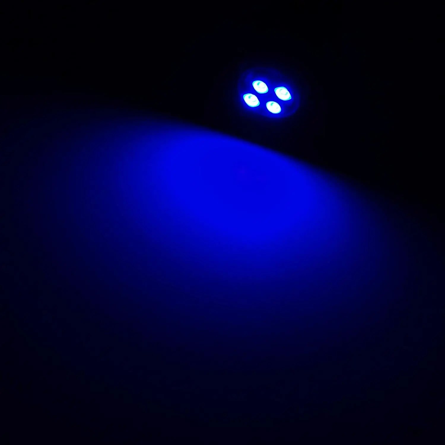 LED Bayonet Arcade Pinball Machine Light Bulb 4SMD BA9S #1893 #44 #47 #756 #1847 6.3V (10PCS) 