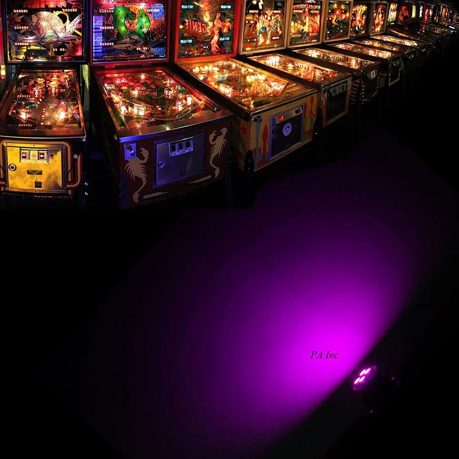 LED Bayonet Arcade Pinball Machine Light Bulb 4SMD BA9S #1893 #44 #47 #756 #1847 6.3V (10PCS) 