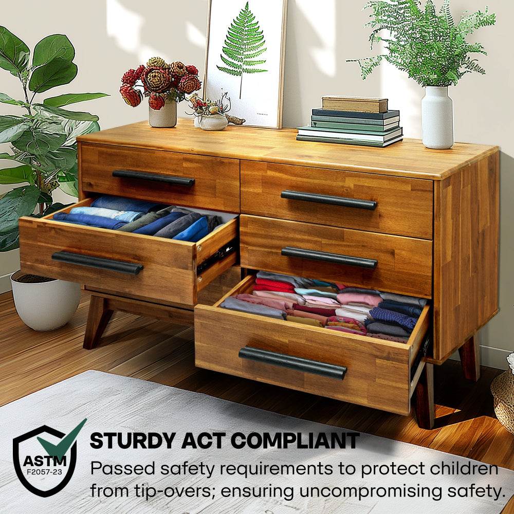 Legacy Solid Wood Dresser 