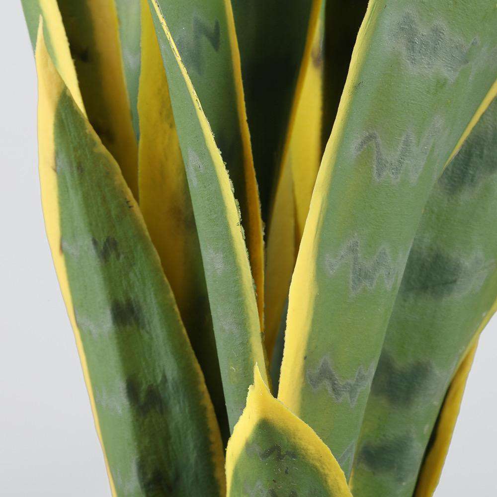 Leti Artificial Snake Sansevieria Potted Plant 21'' 