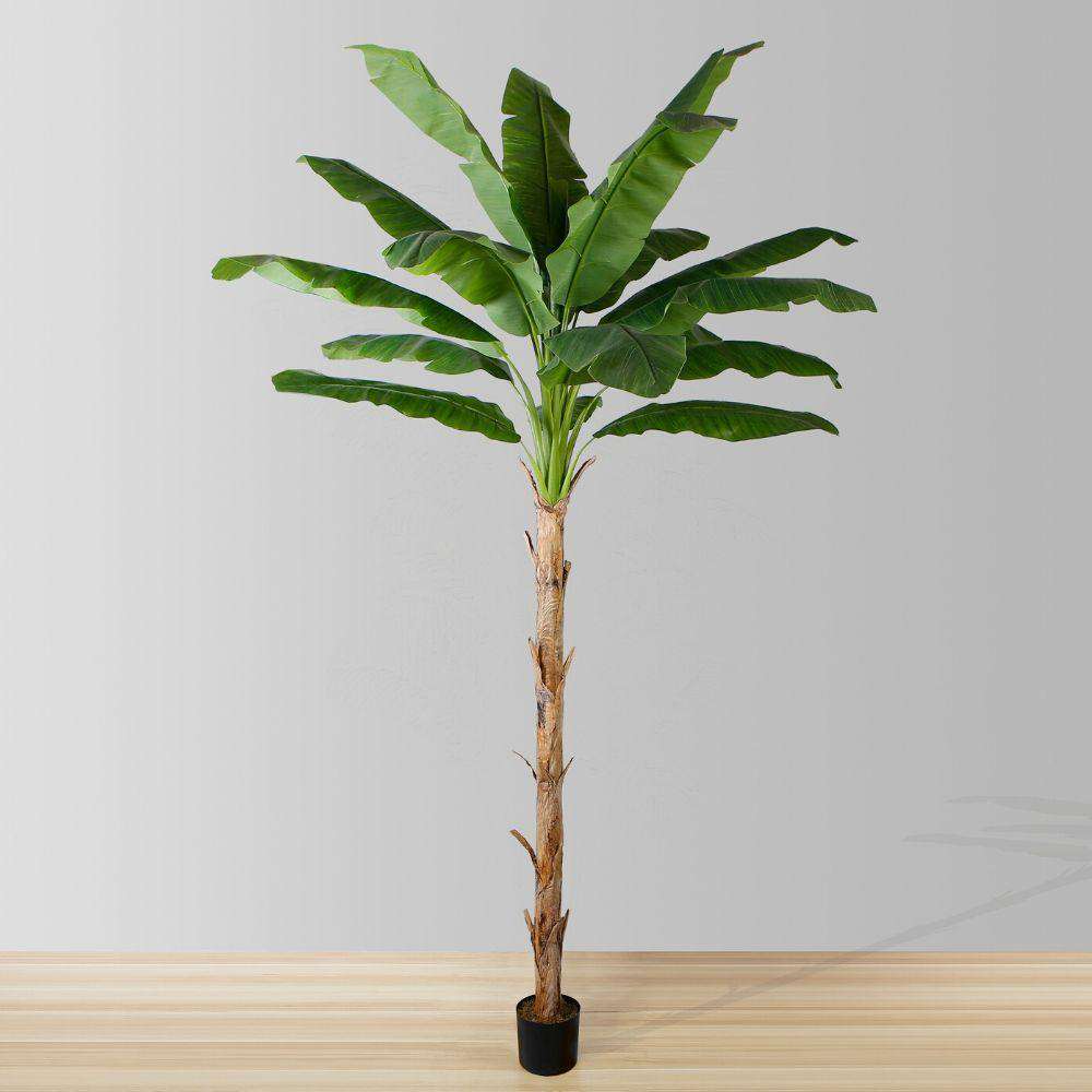 Leya Artificial Banana Tree Potted Plant 10' 