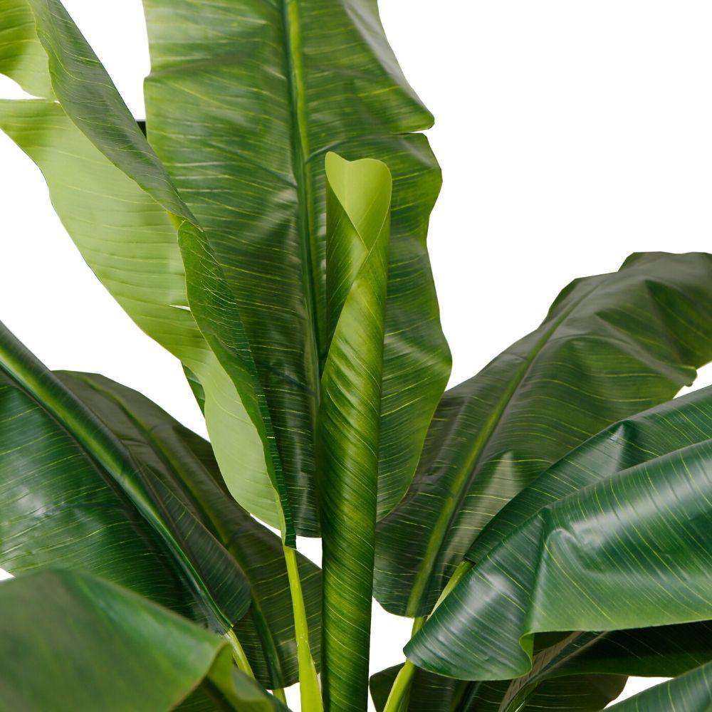Leya Artificial Banana Tree Potted Plant 10' 
