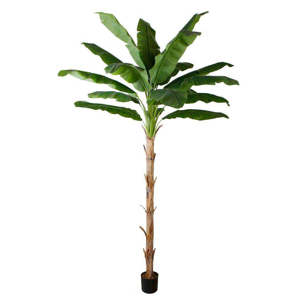 Leya Artificial Banana Tree Potted Plant 10' 