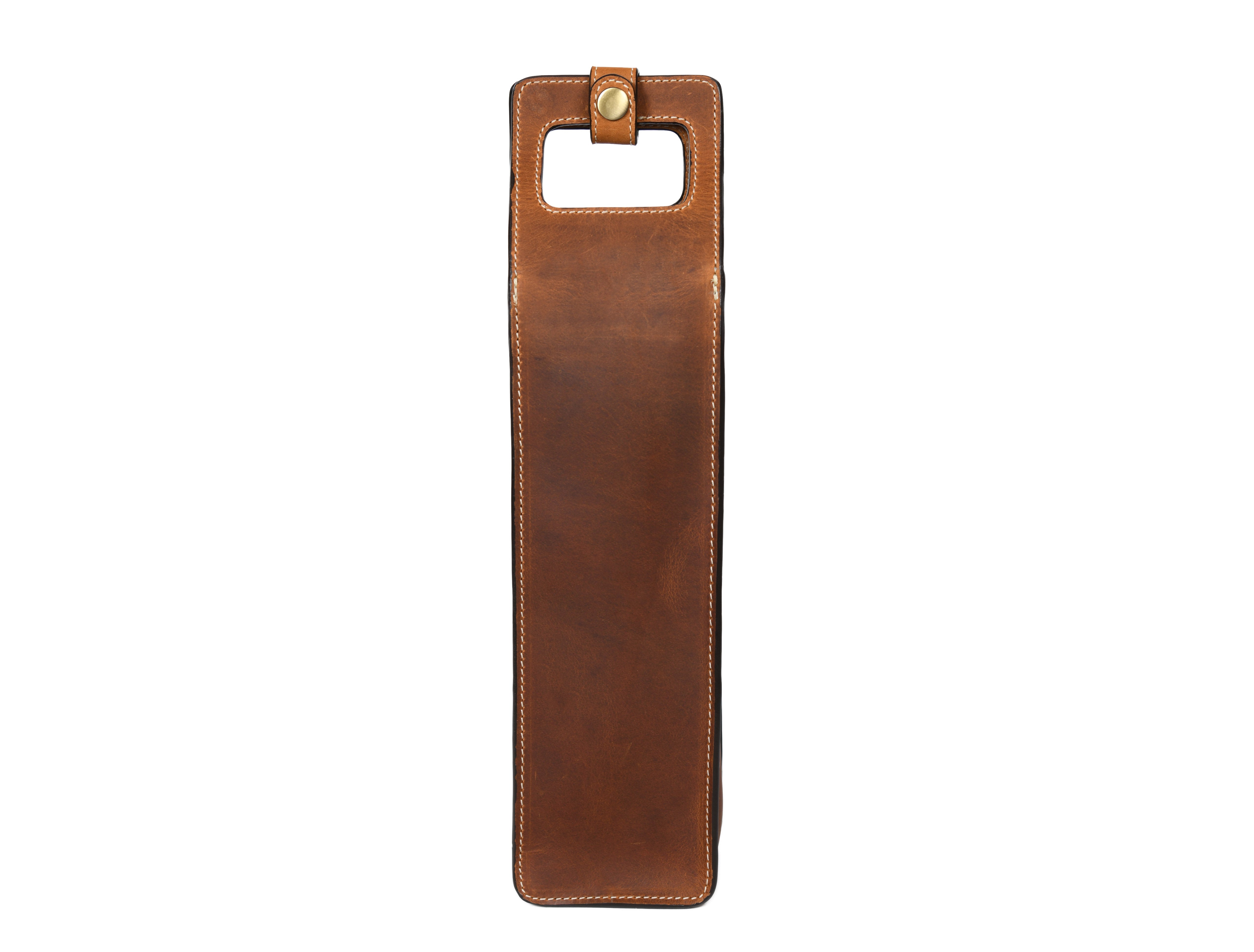 Leather Wine Caddy
