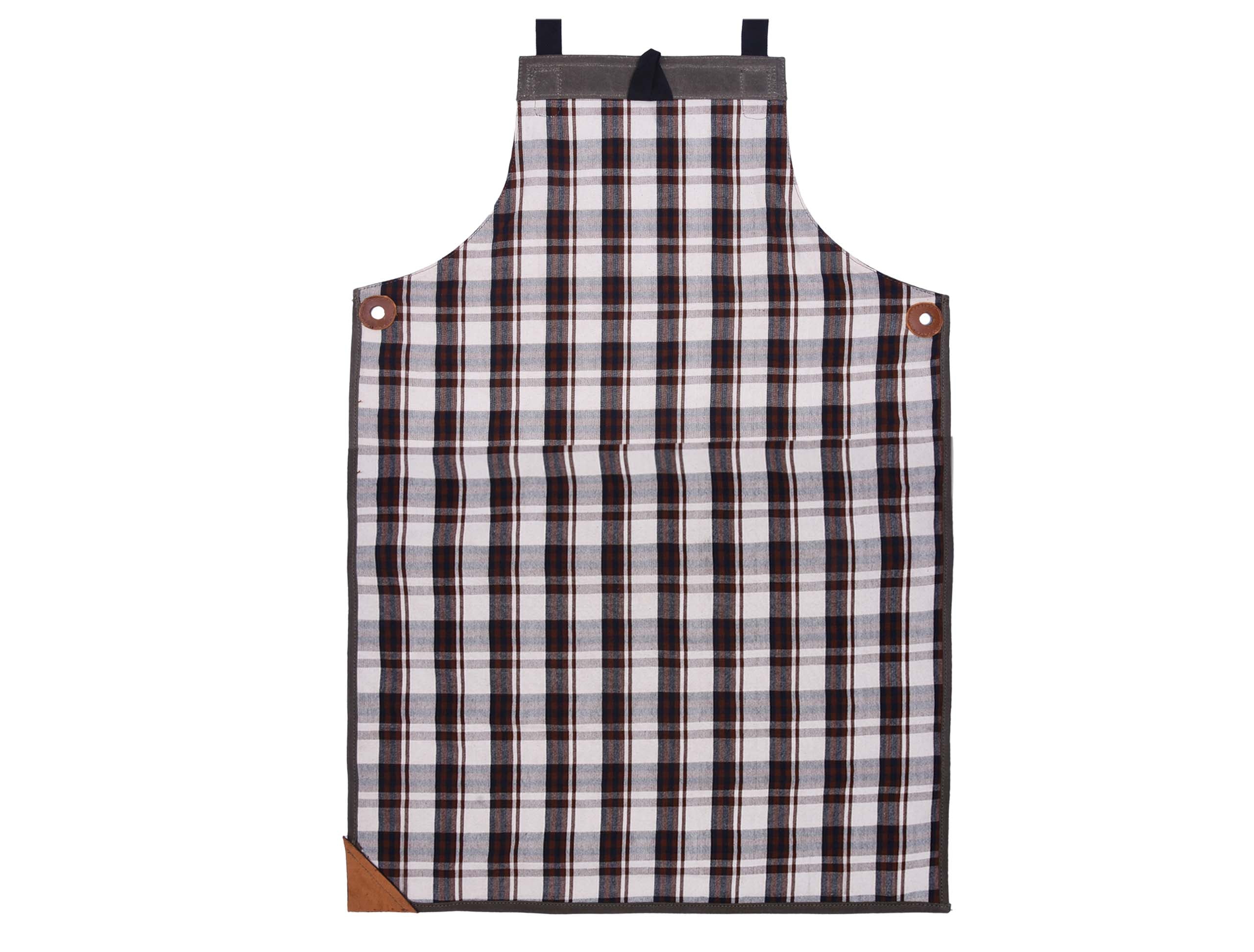 Fremont Heavy-Duty Leather Canvas Apron for Work & Craft