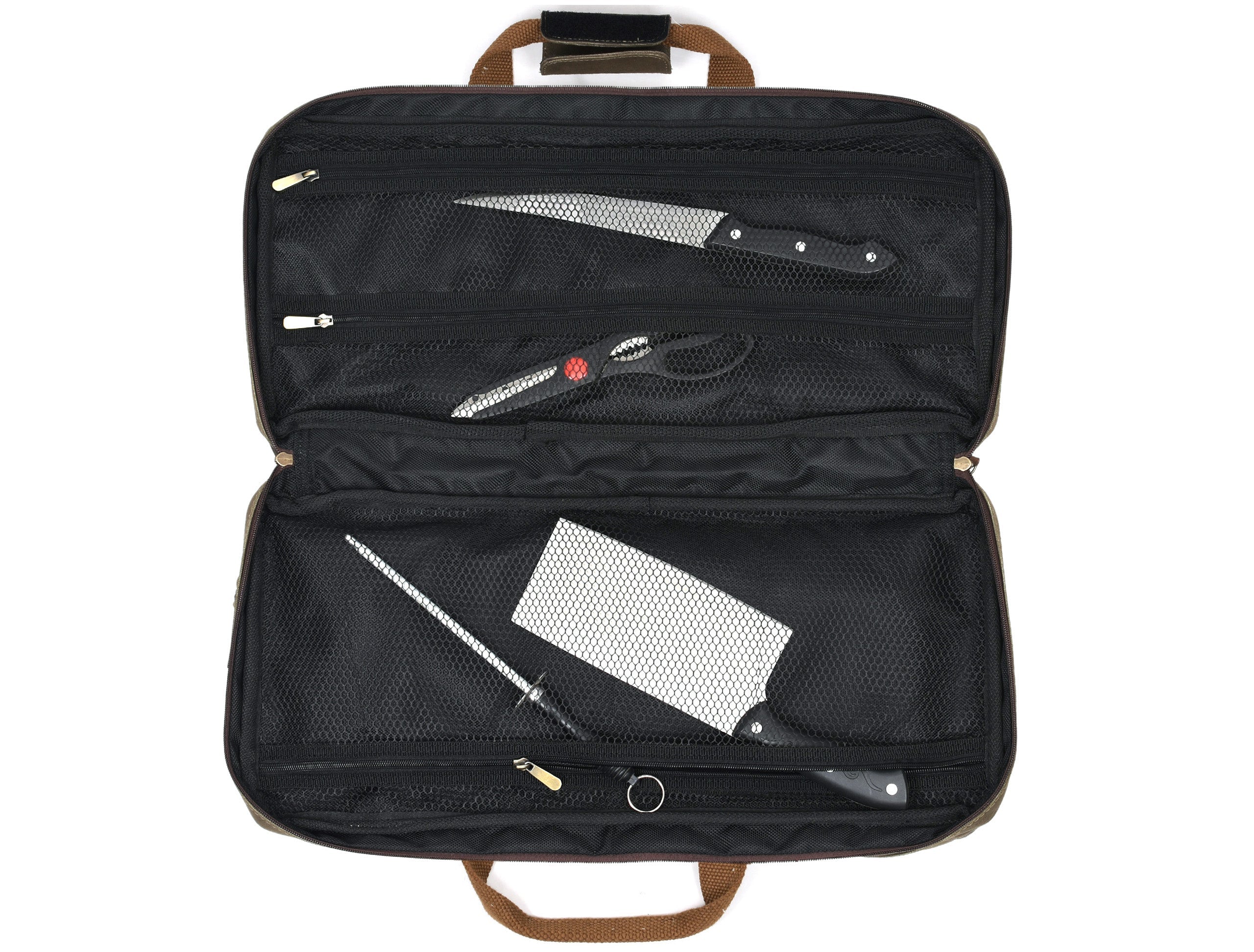 Salerno Canvas Chef Knife Case (KR-62)