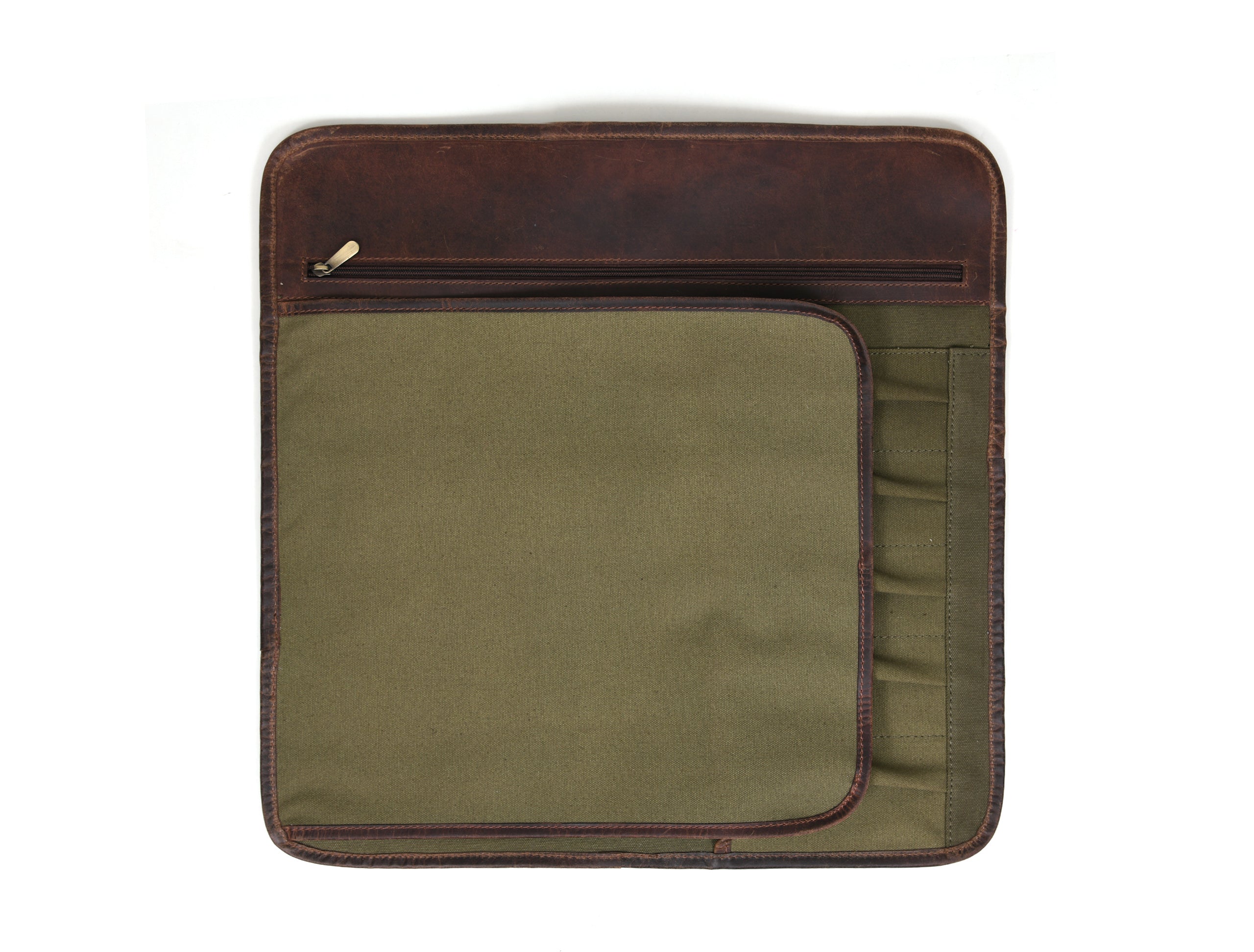 Iris Leather Chef Knife Roll 5 Slot ( KR-64 )