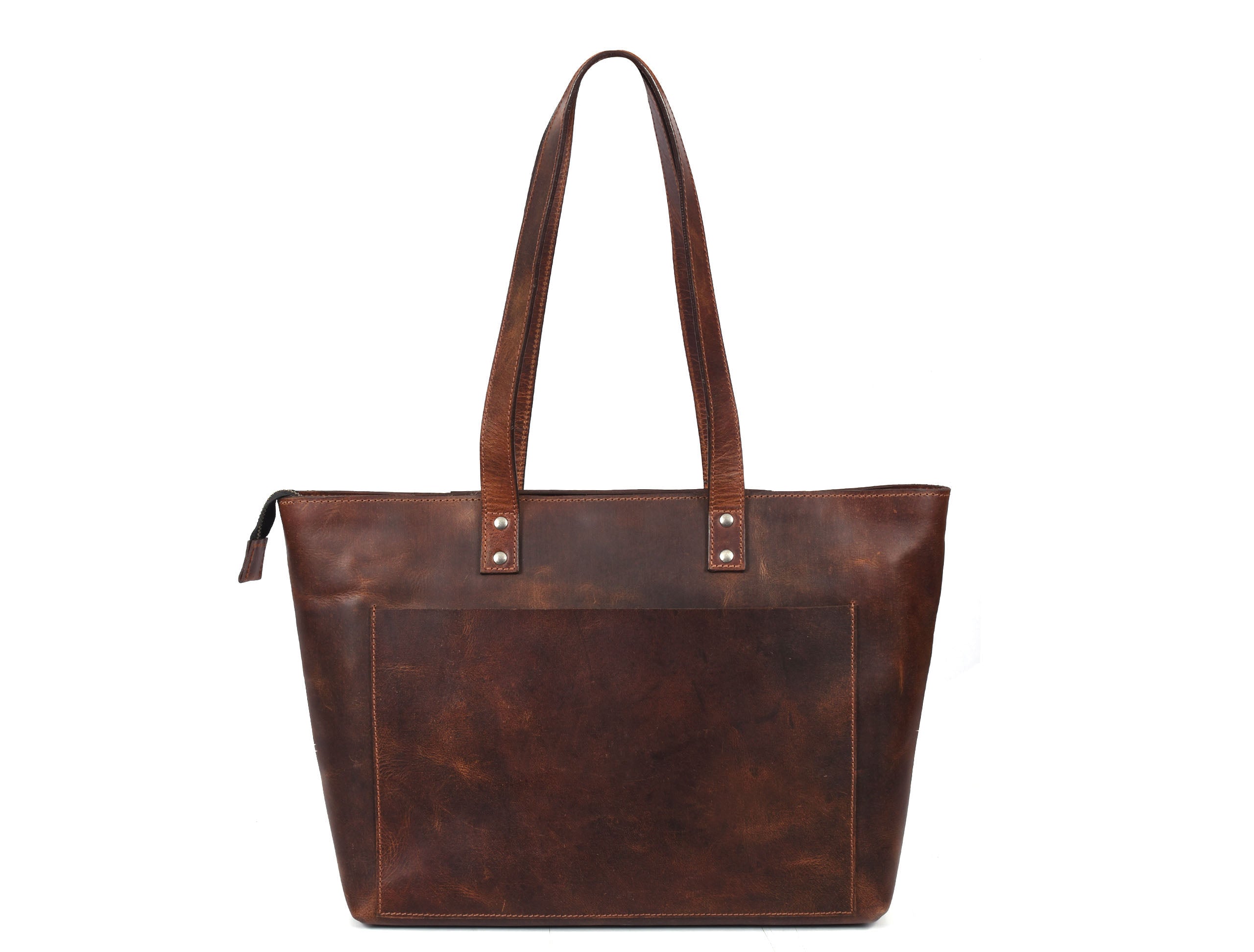 Voyager Leather Tote – Premium European Cow Leather Bag