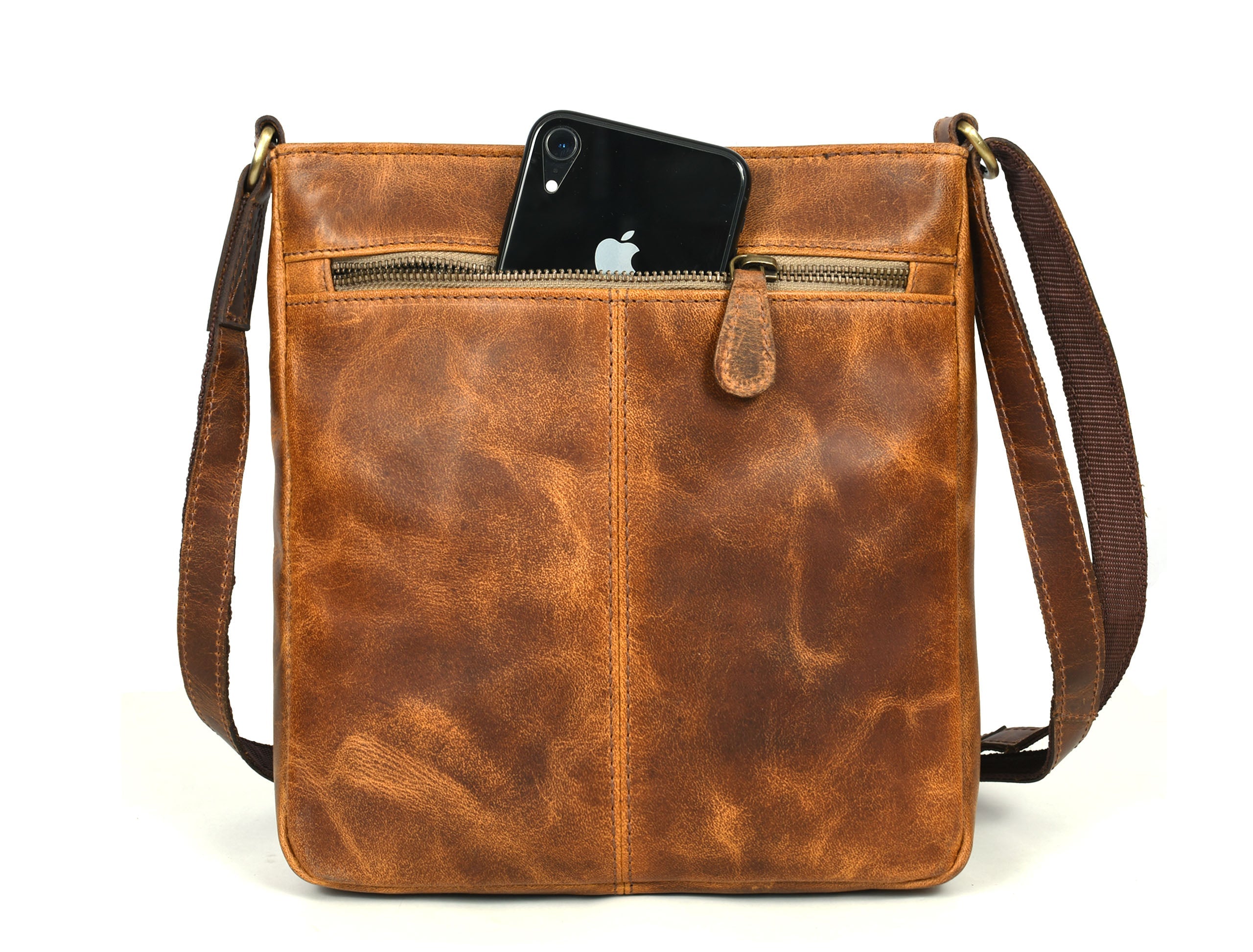 Leather Sling Bag -( LB-301 ) Stylish Everyday Carry