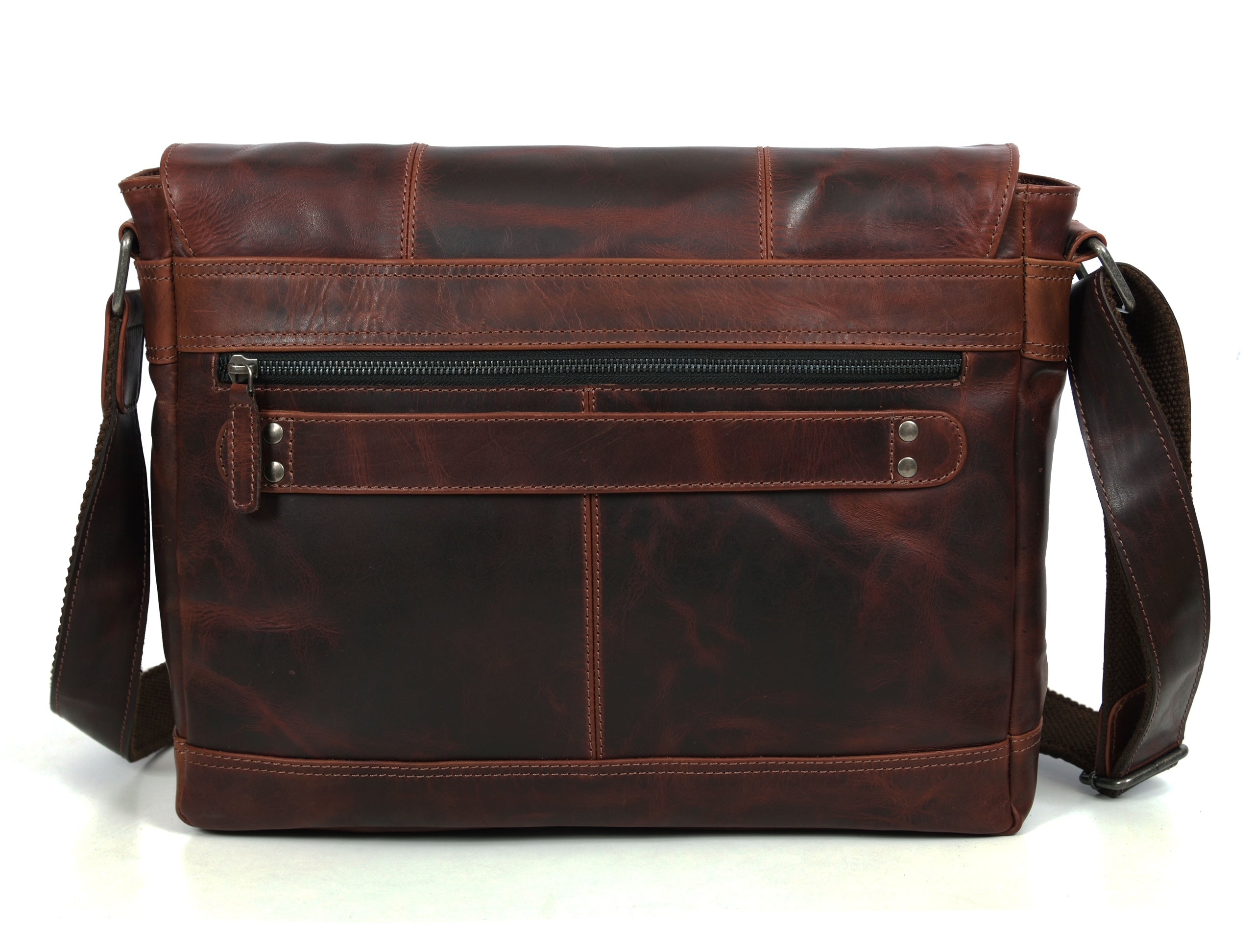 Manhattan - Leather Messenger bag