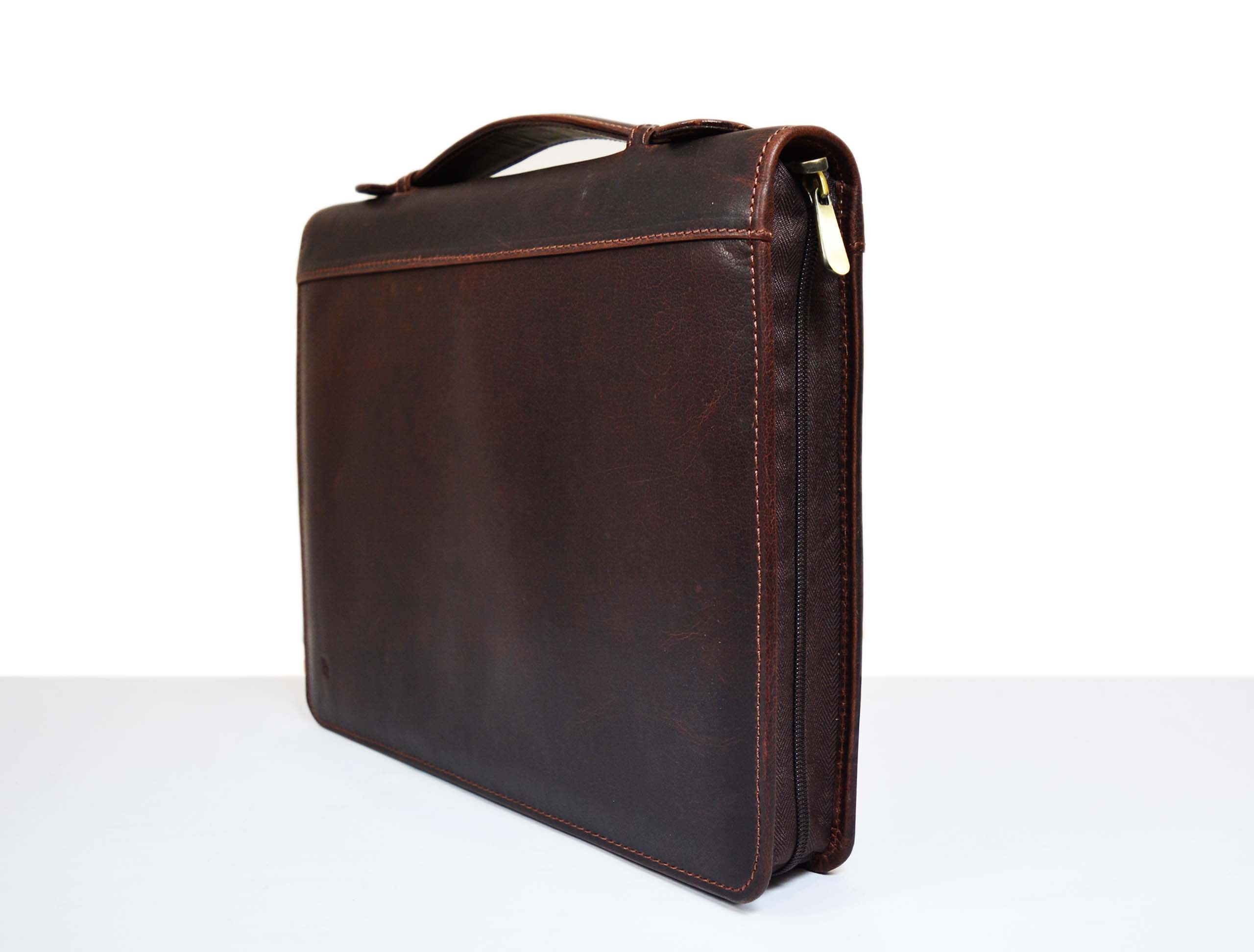 Leather Travel Organizer for iPad & Essentials