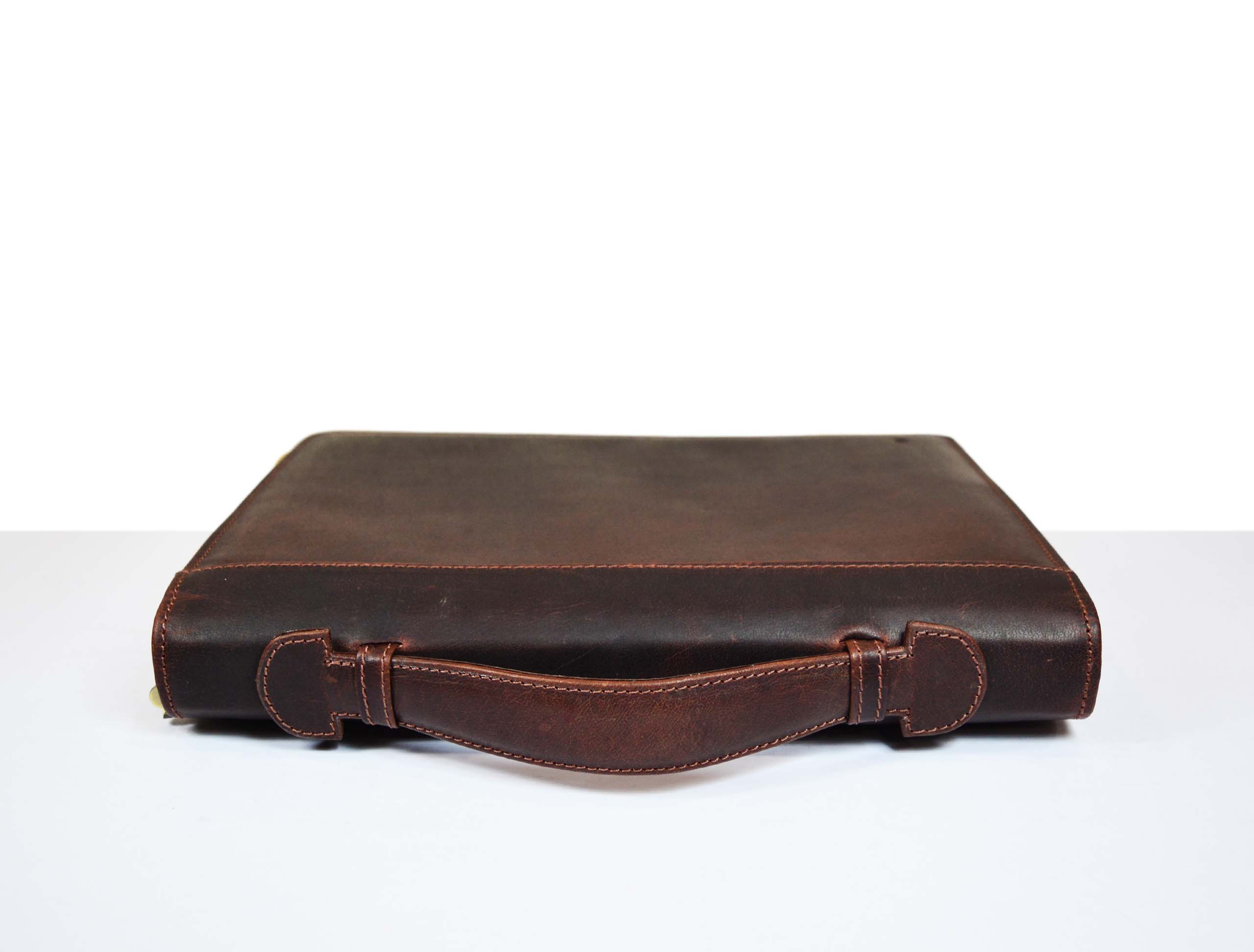 Leather Travel Organizer for iPad & Essentials