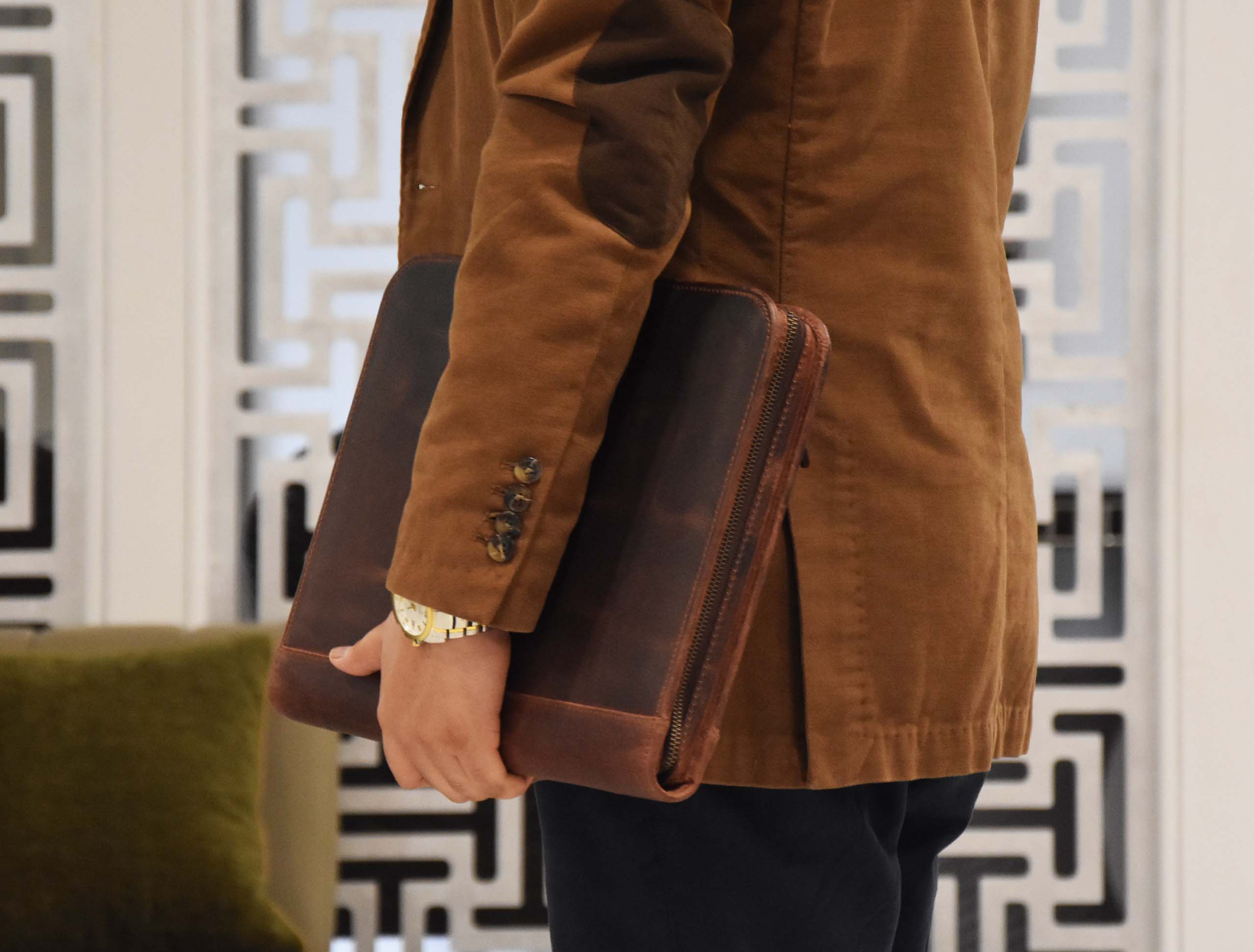Caraquet Leather Travel Organizer