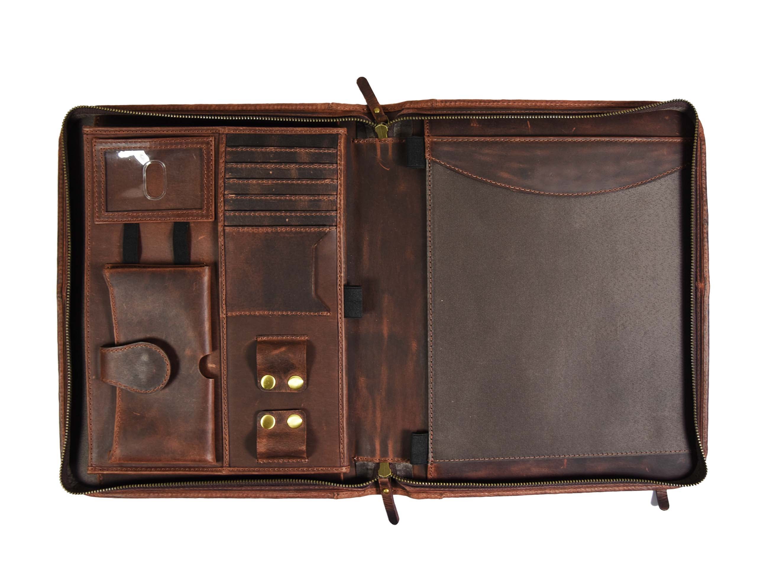 Caraquet Leather Travel Organizer