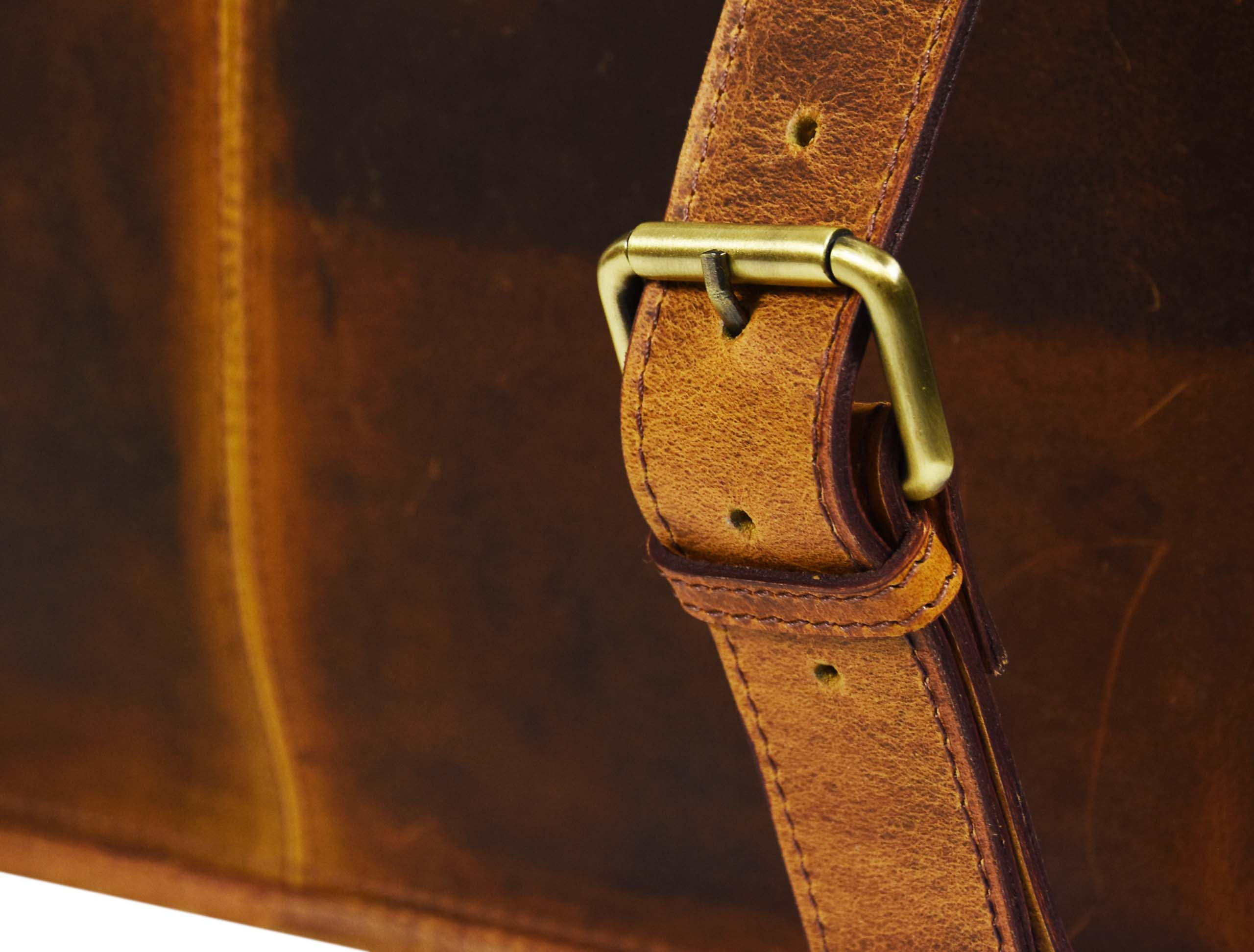Fresno Leather Portfolio Bag