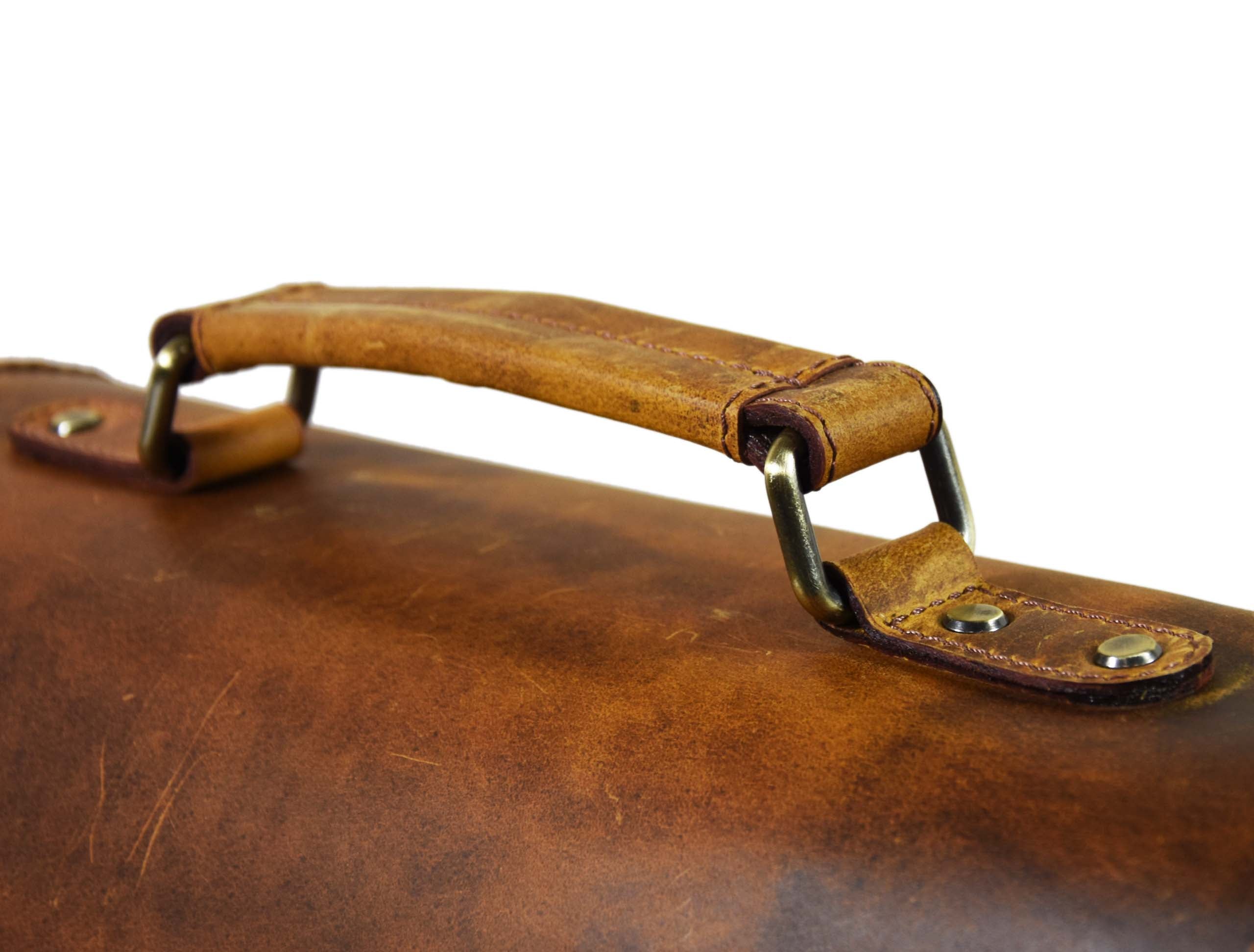 Fresno Leather Portfolio Bag