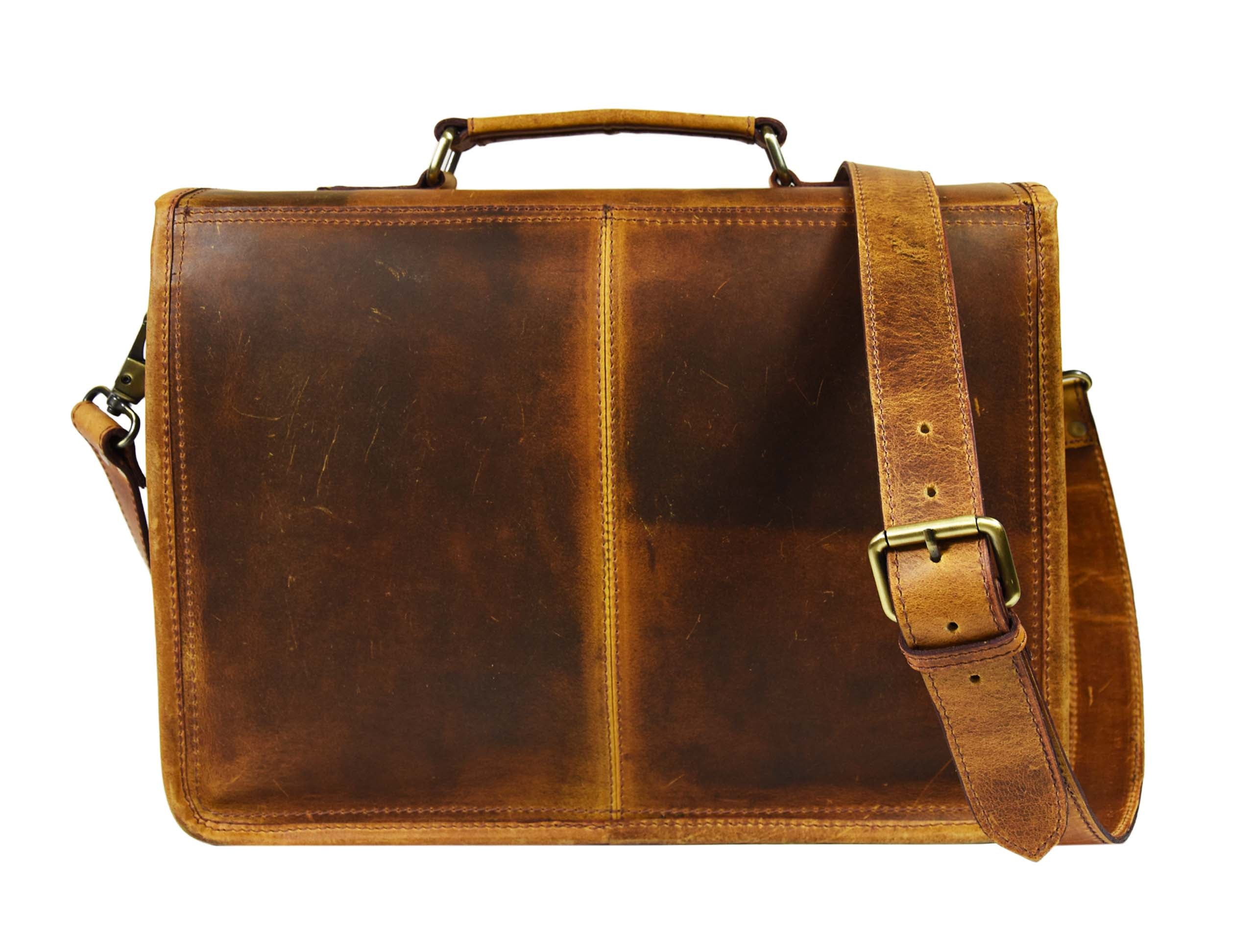 Fresno Leather Portfolio Bag