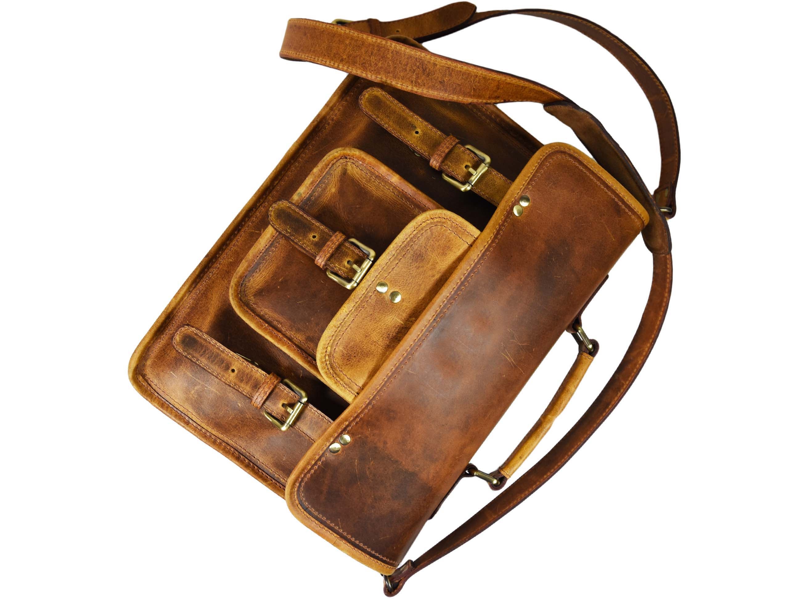 Fresno Leather Portfolio Bag