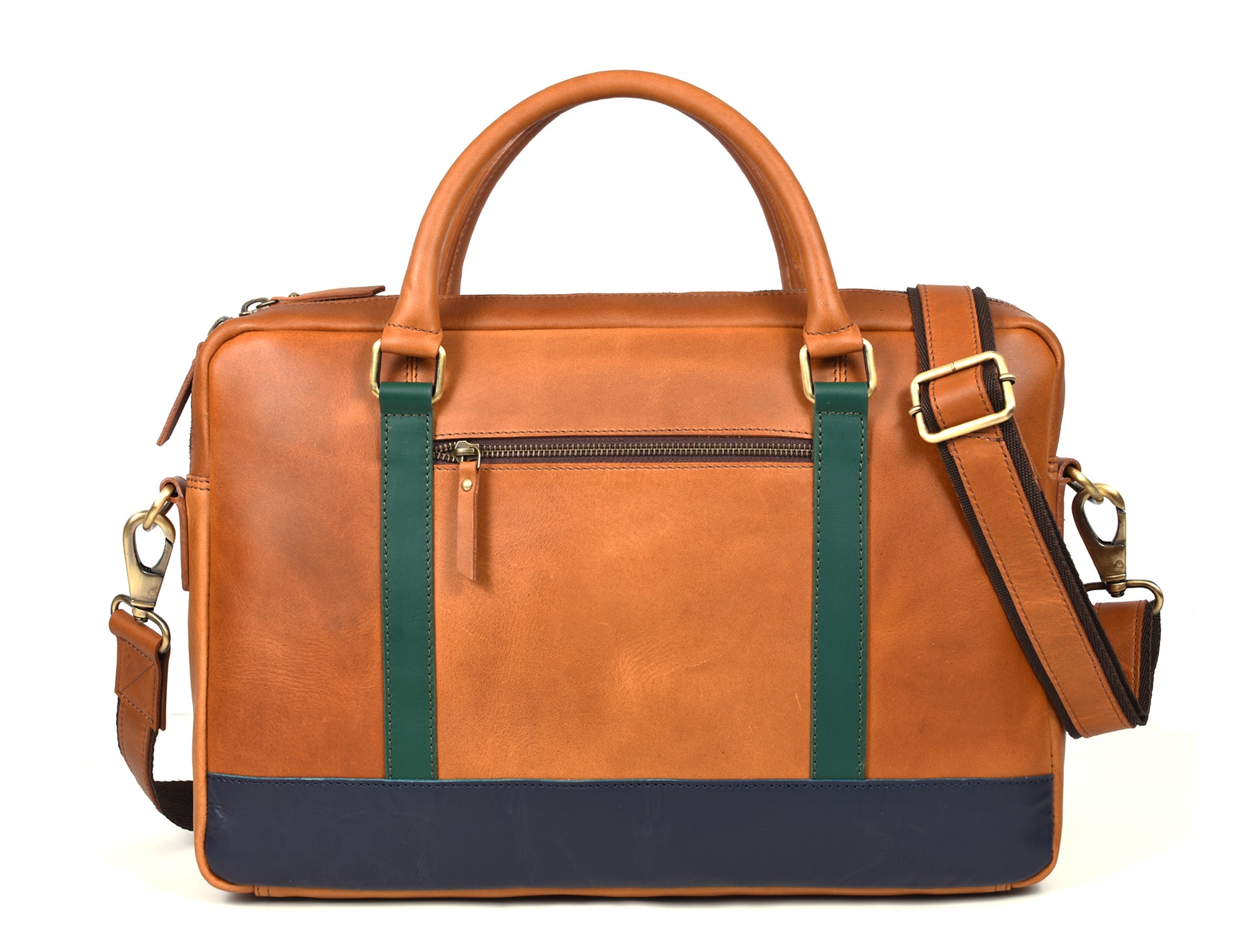 Tolredo Leather Office Bag – Premium Cowhide Craftsmanship