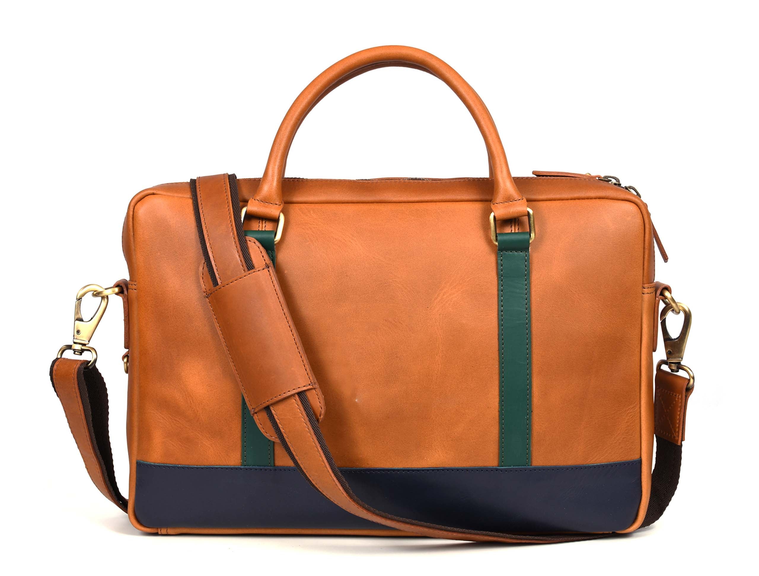 Tolredo Leather Office Bag – Premium Cowhide Craftsmanship