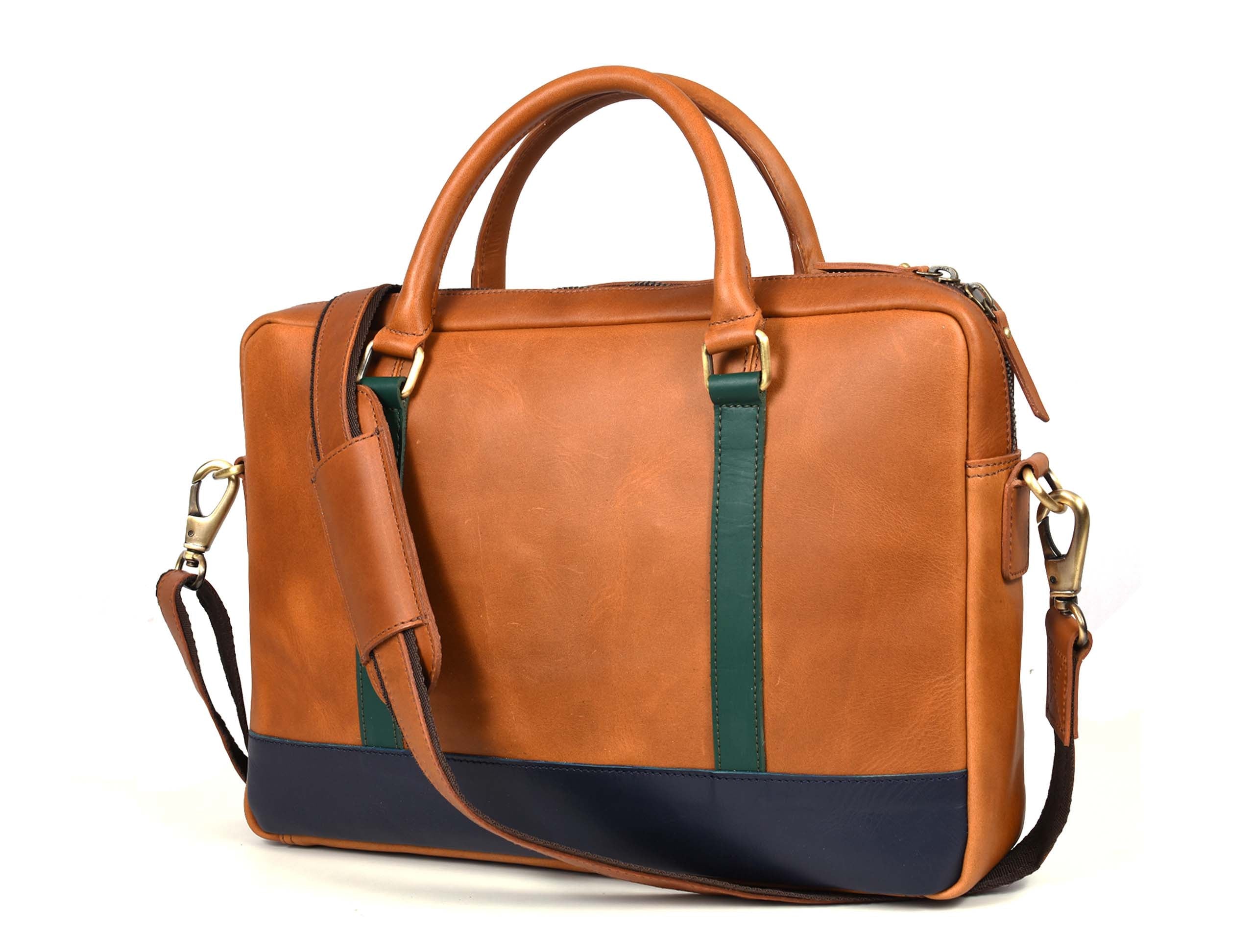 Tolredo Leather Office Bag – Premium Cowhide Craftsmanship