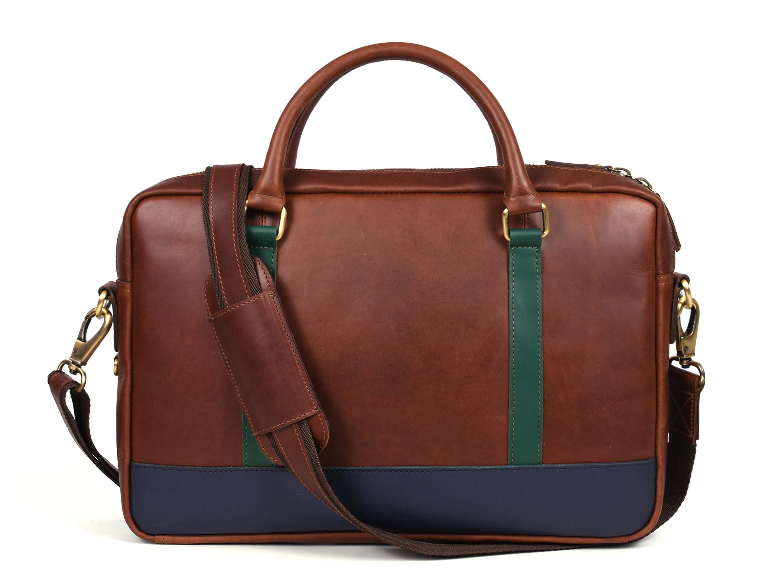 Tolredo Leather Office Bag – Premium Cowhide Craftsmanship