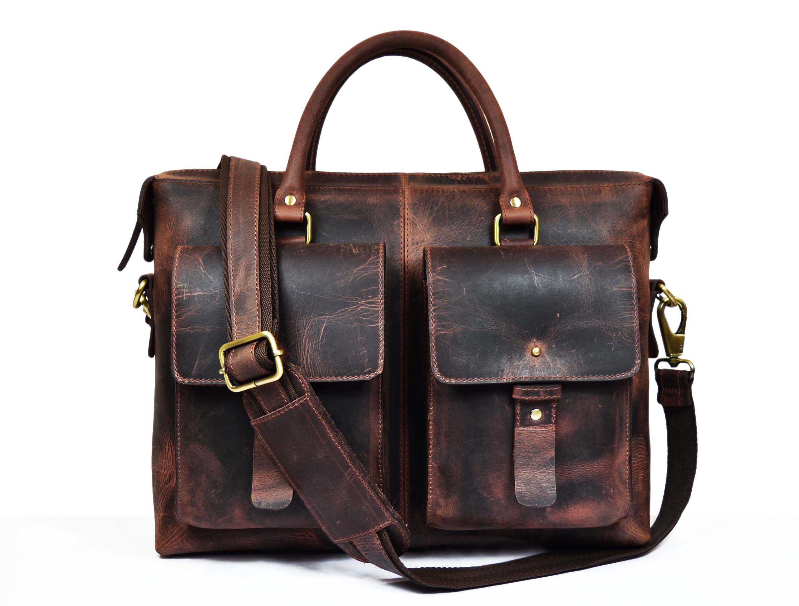 Berkeley Leather Portfolio Bag
