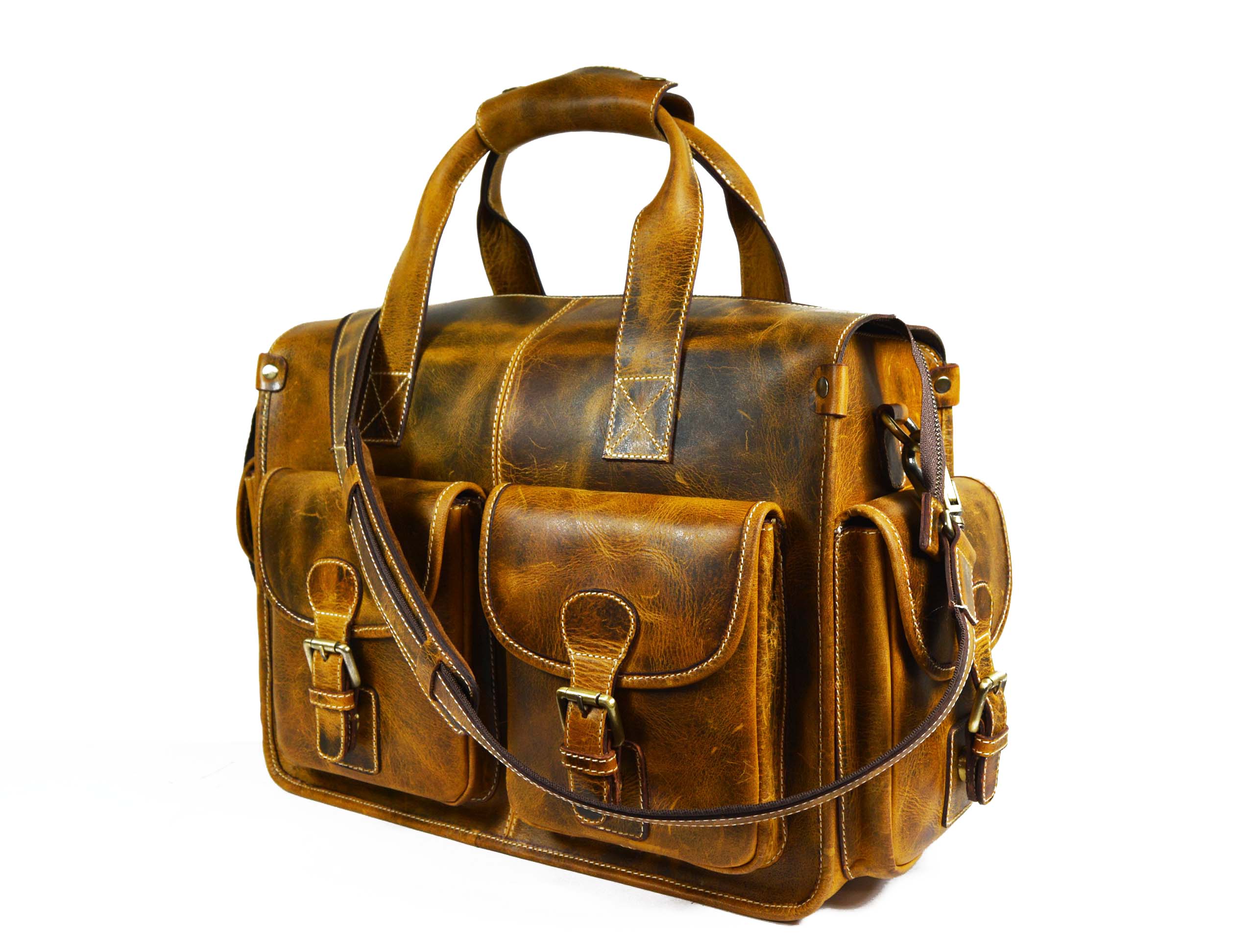 Antioch Leather Portfolio Bag