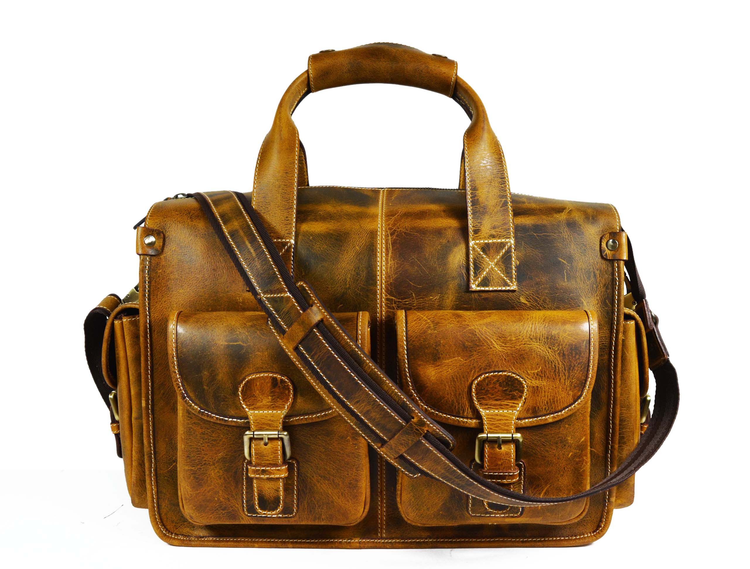 Antioch Leather Portfolio Bag