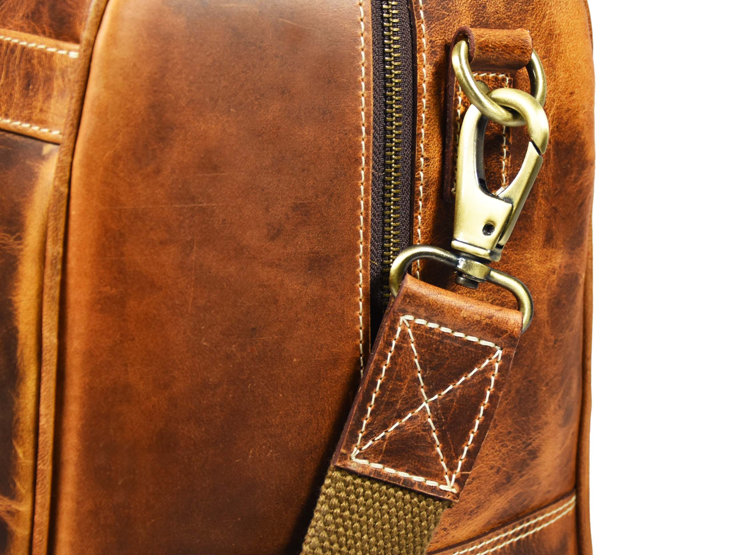Dawson Leather Travel Bag – Crafted for Timeless Journeys