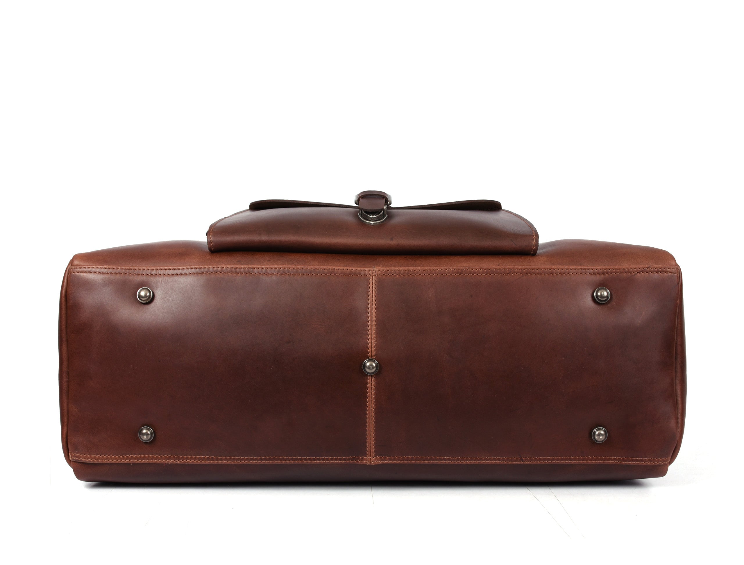 Classic Leather Portfolio Bag – Spacious & Stylish
