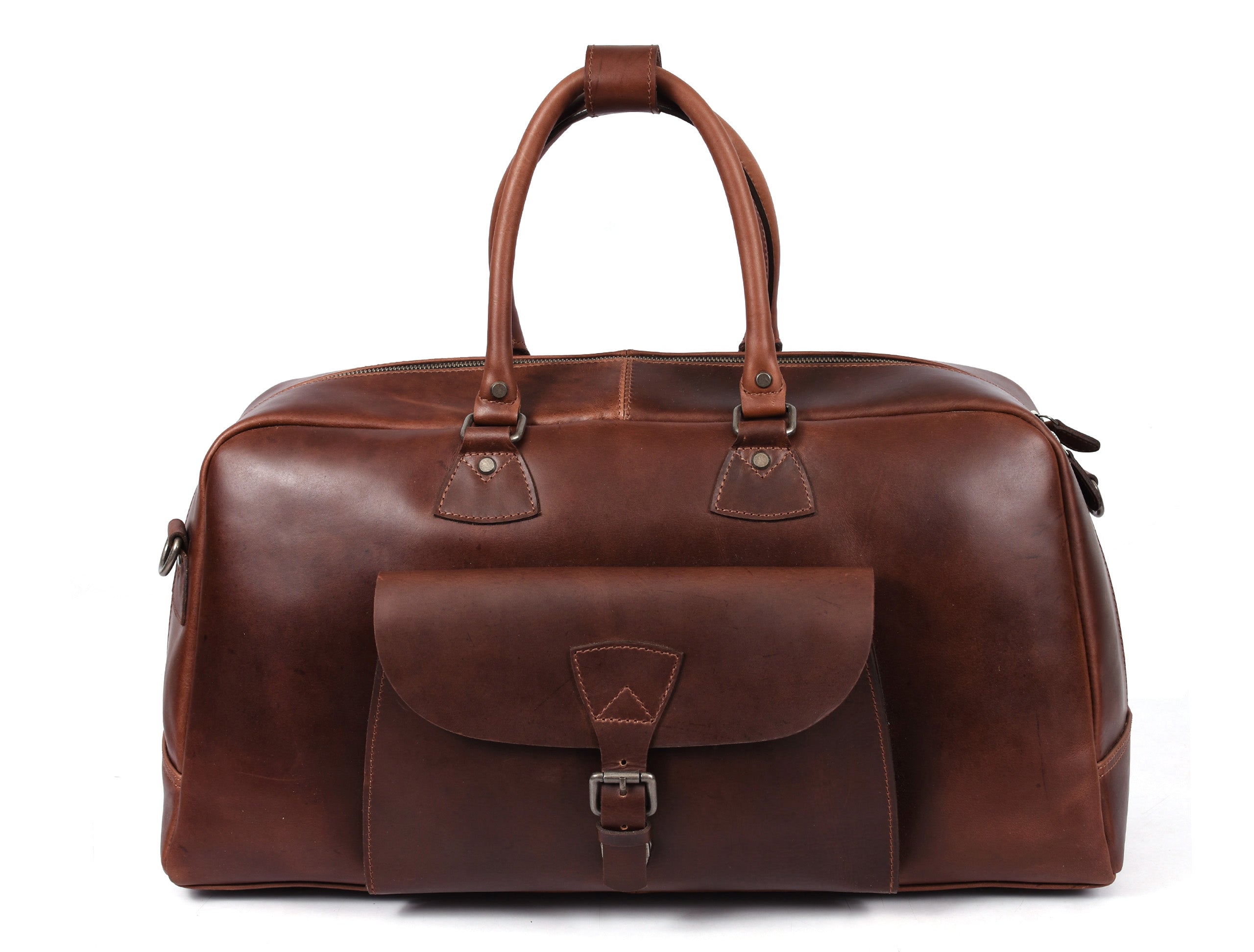 Classic Leather Portfolio Bag – Spacious & Stylish