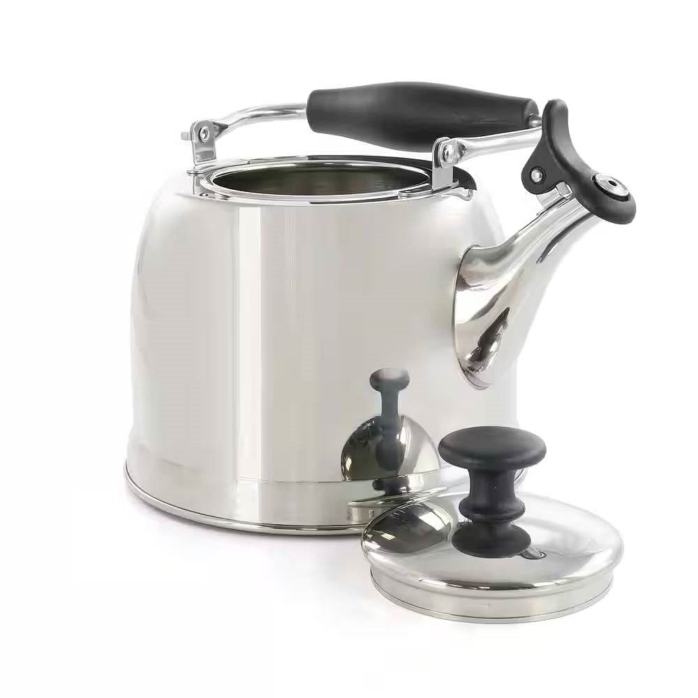 2.2 Quart Stainless Steel Teapot Kettle Whistling Tea Pot - Free Shipping 