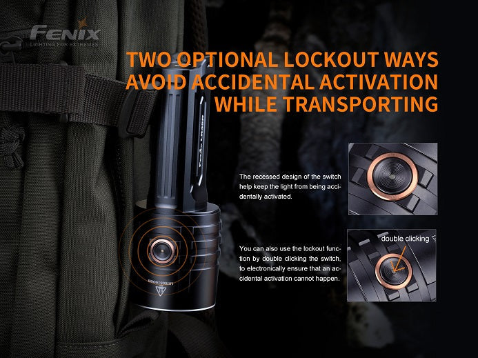 Fenix LR35R 10000 Lumen Rechargeable Flashlight