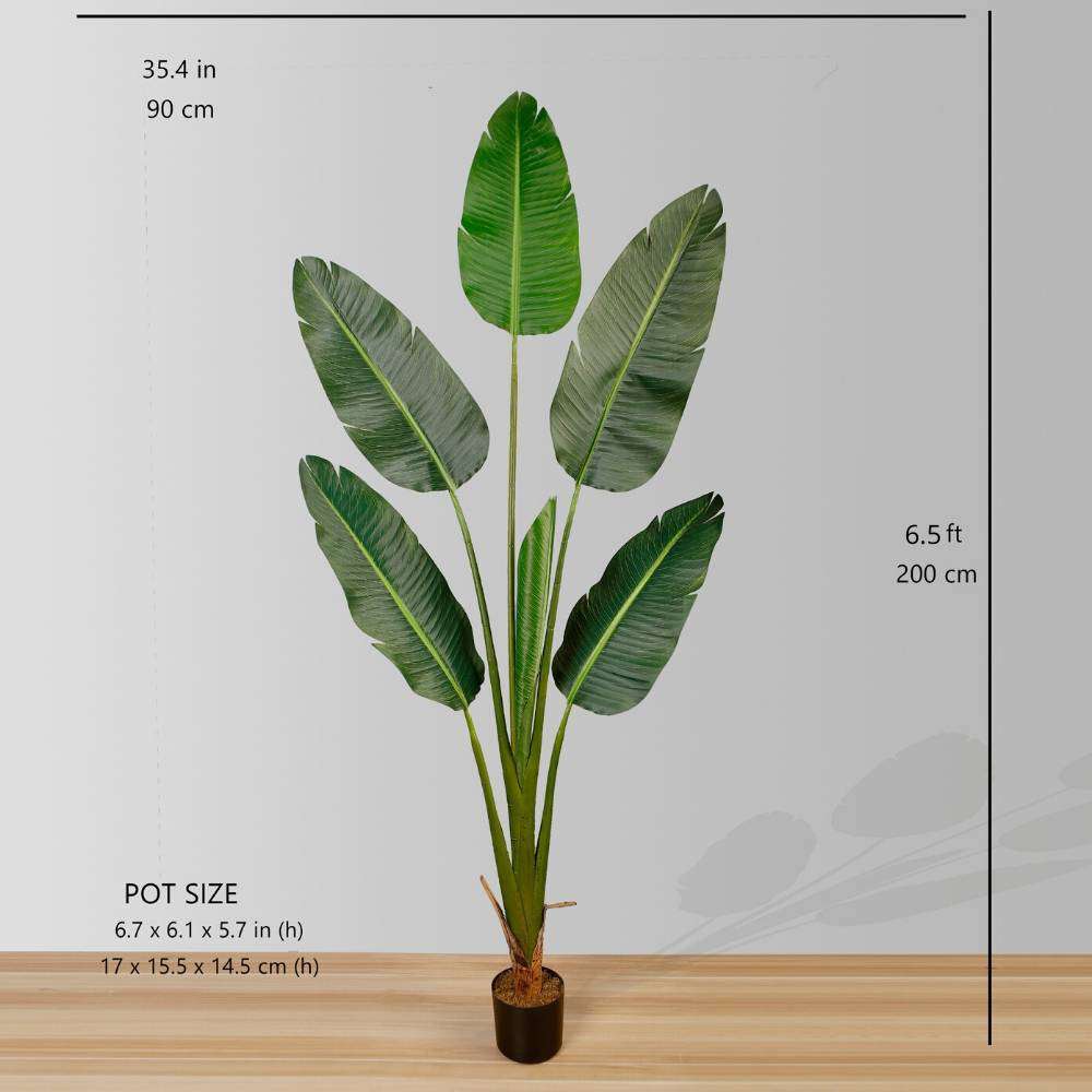 Luca Artificial Bird Of Paradise Potted Plant (Multiple Sizes) 