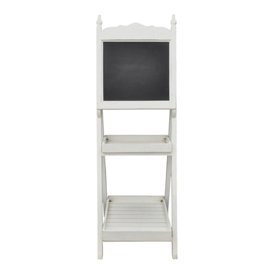 Wooden Shelf With Blackboard 