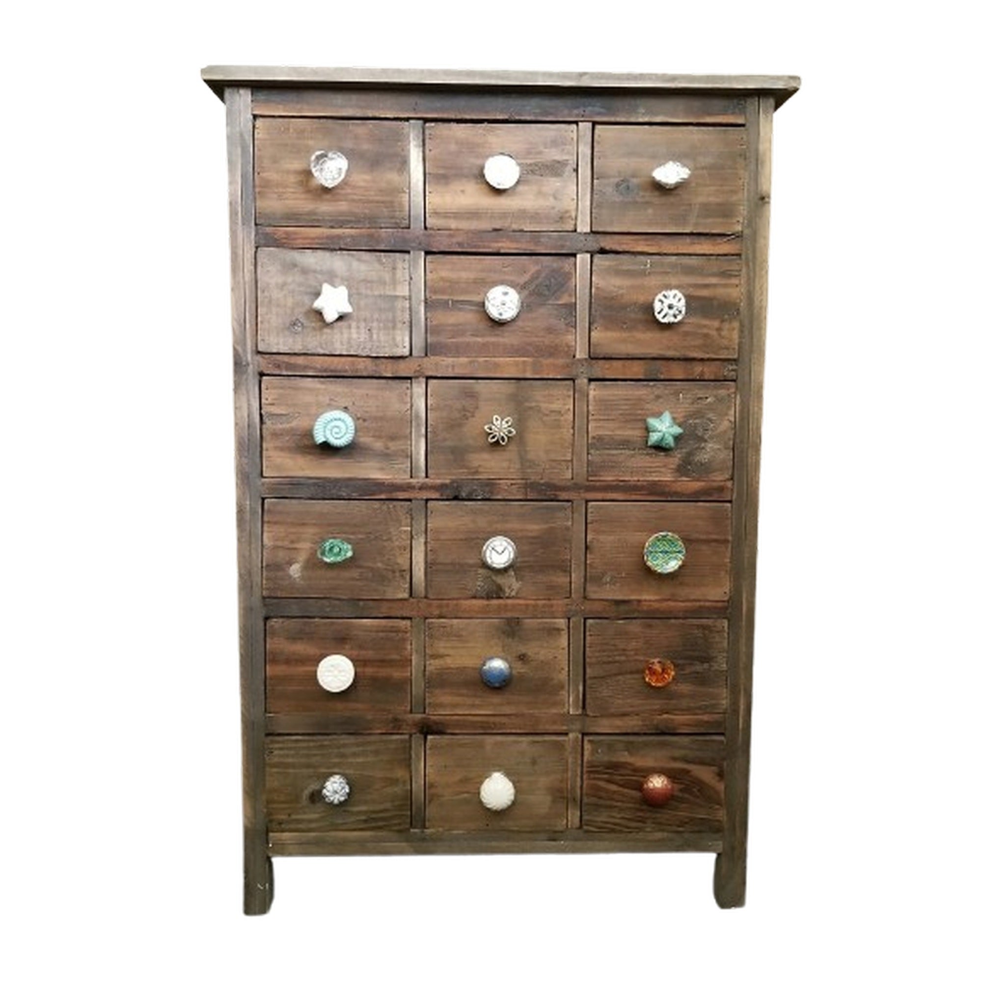 18 Drawer Displayer (pulls not included) 