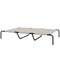 Elevated Dog Bed, Outdoor Dog Cot, Raised Dog Bed for Large Dogs with Breathable Mesh, Beige