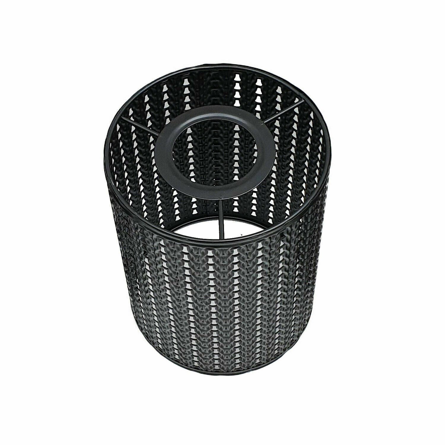 Retro Metal Easy-Fit Drum Barrel Cage in Black~1121