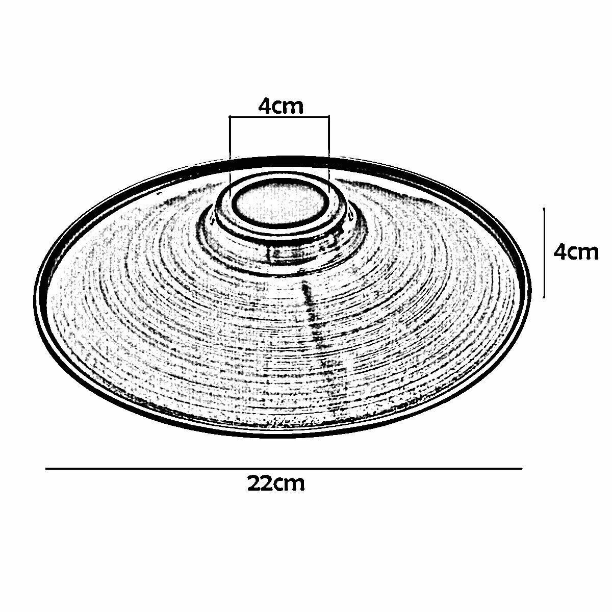 Flat Metal Replacement Lamp shade ~ 1742