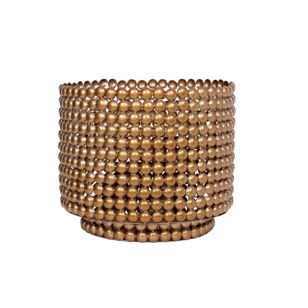 Lany - Brass Mid- Century Planter 