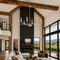LIMAL Vintage Candle Chandelier Pendant Light for Dining Room, Living Room & Entryway