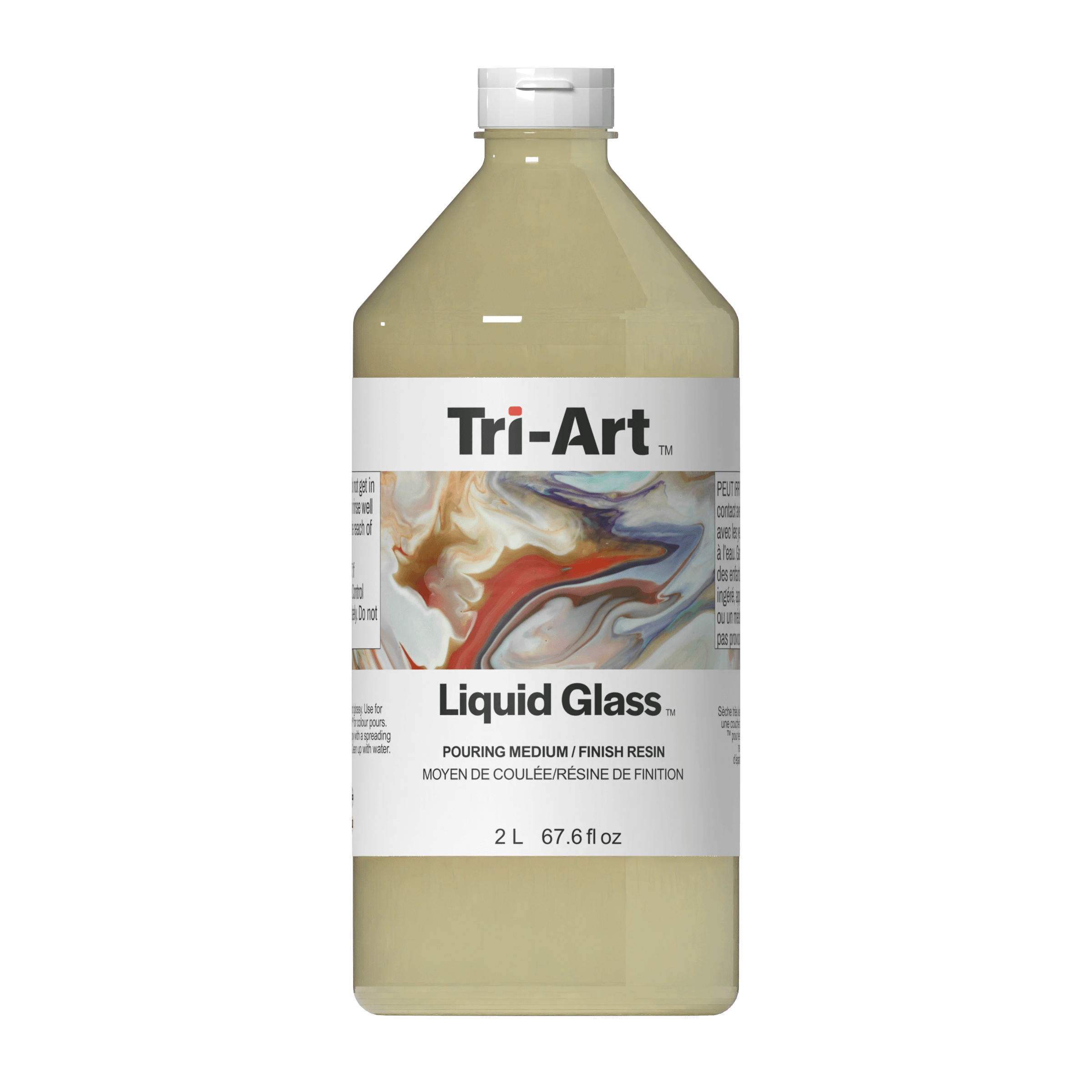 Liquid Glass Pouring Medium and Finishing Resin 